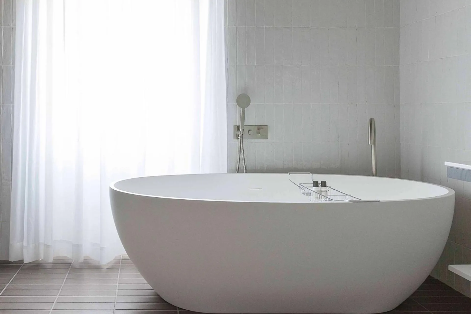 Bathroom in Pieve Aldina Relais & Châteaux