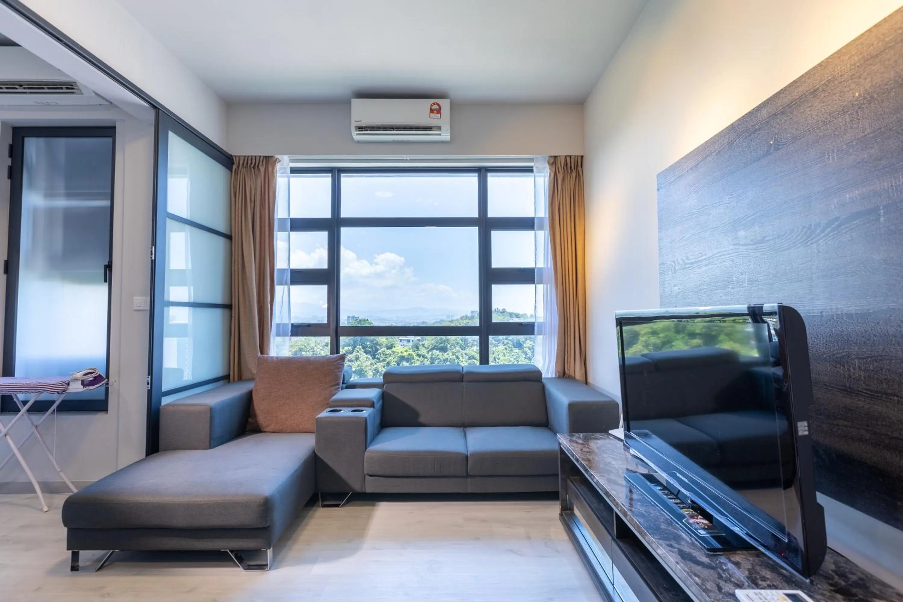 Living room in Margo Home - Jesselton Quay