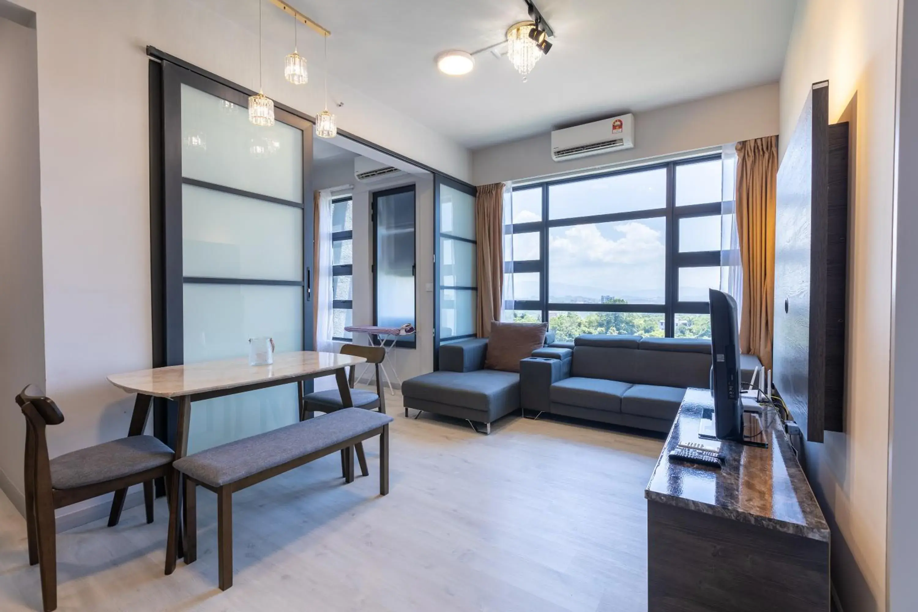 Living room in Margo Home - Jesselton Quay Living room in Margo Home - Jesselton Quay