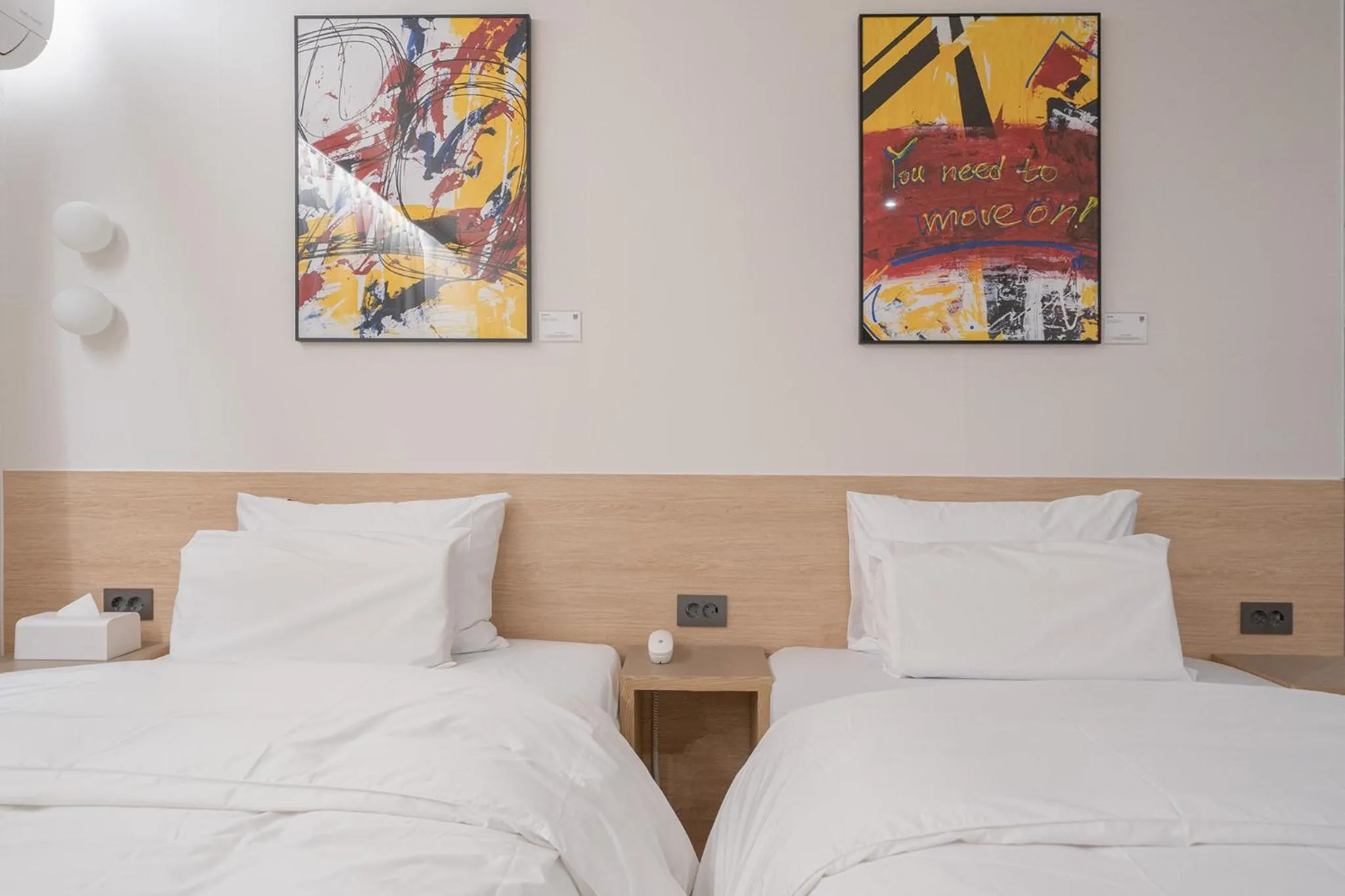 Bed in Aank Hotel Cheongju Uam 1st