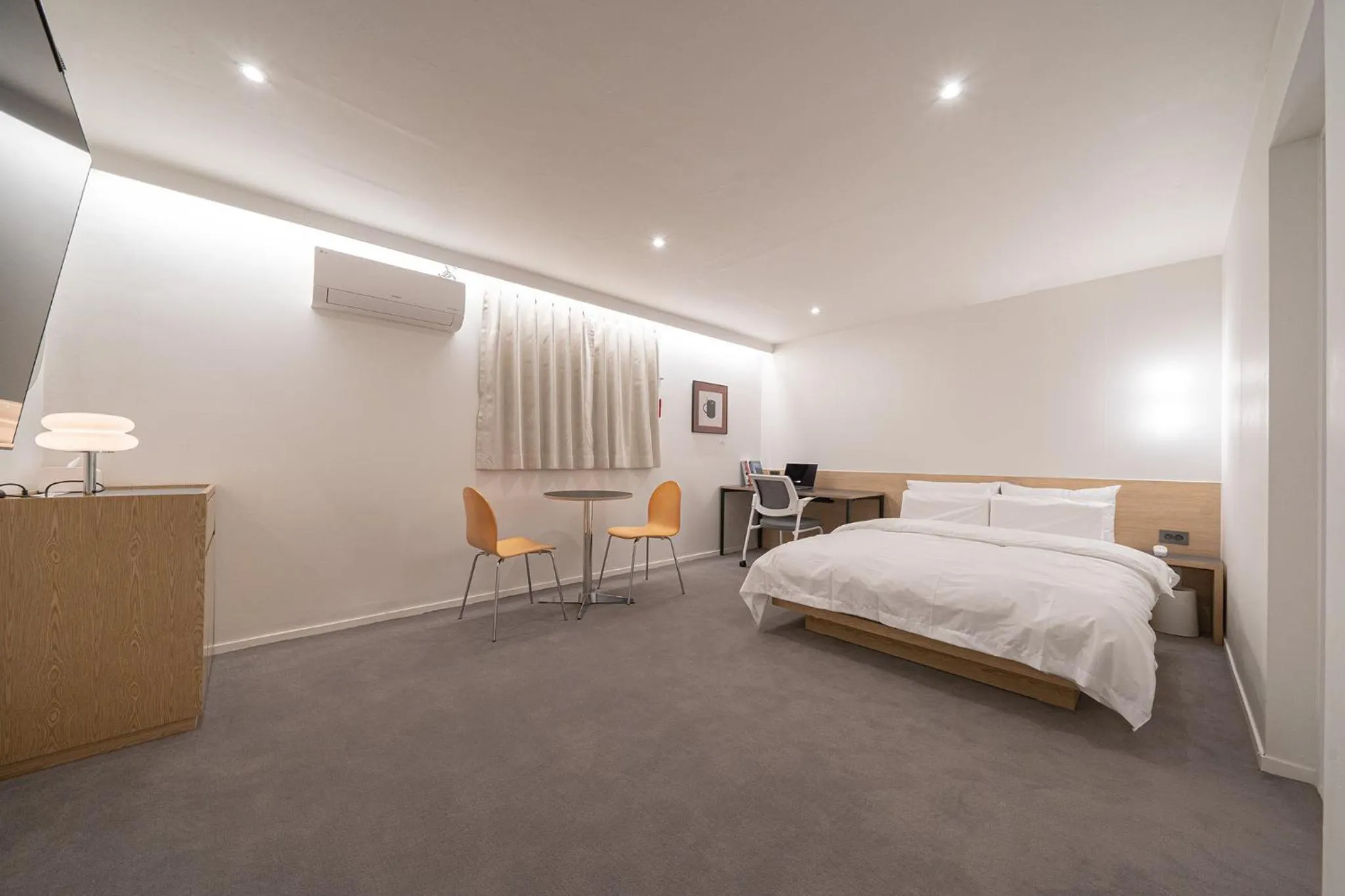 Bed in Aank Hotel Cheongju Uam 1st