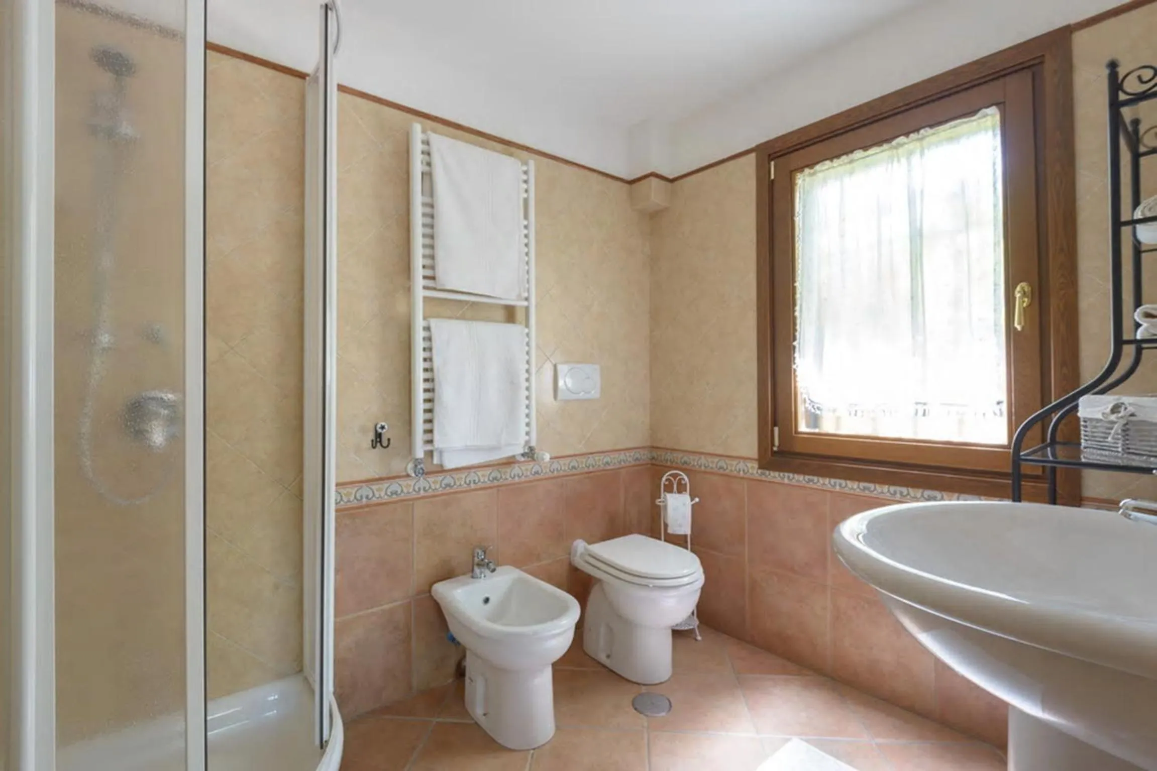 Bathroom in La Valle dei Casali B&B Green Boutique