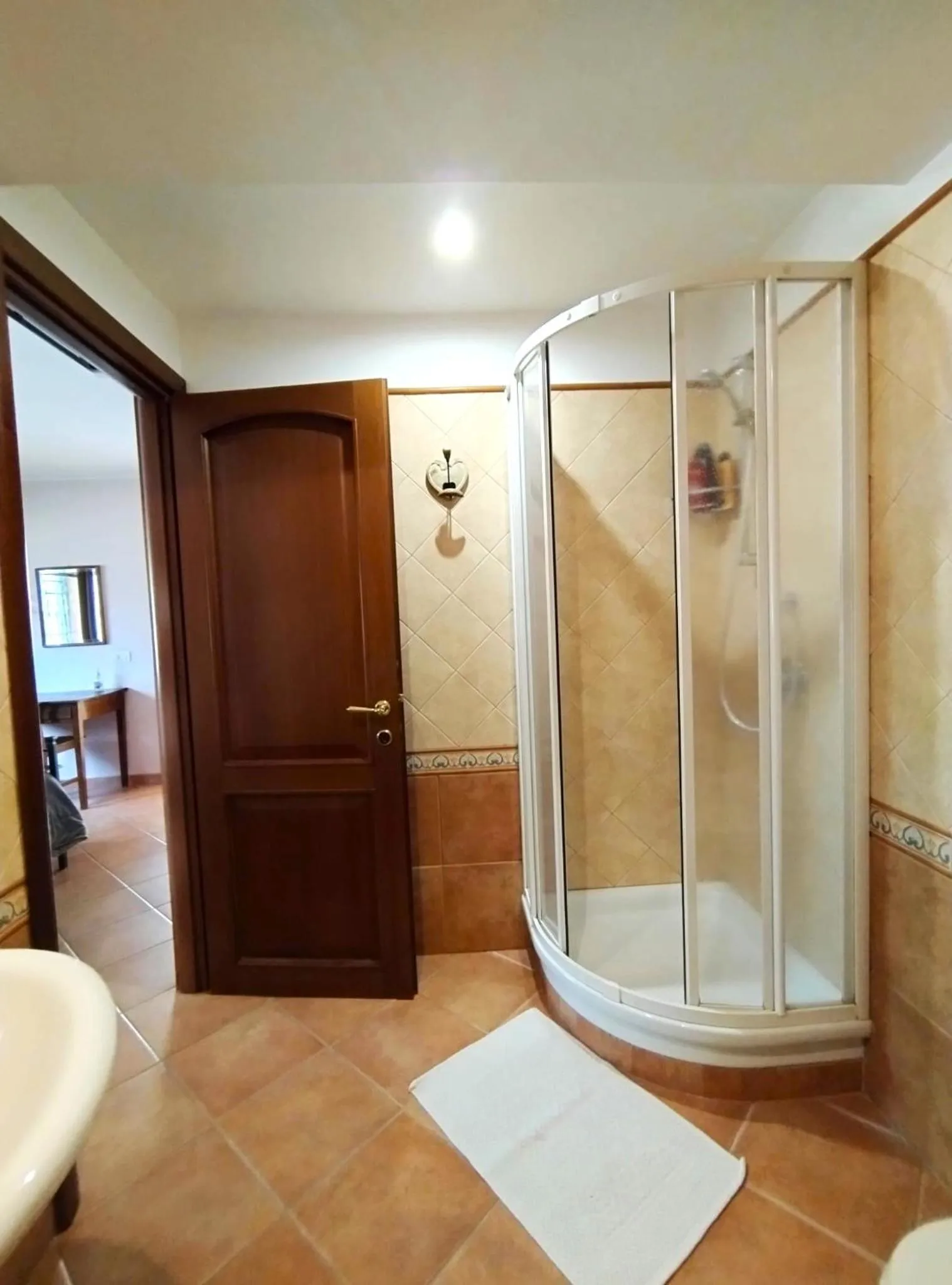 Shower in La Valle dei Casali B&B Green Boutique