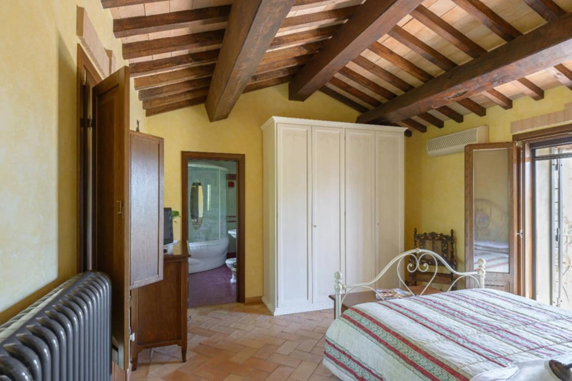 Bedroom, Bed in La Valle dei Casali B&B Green Boutique