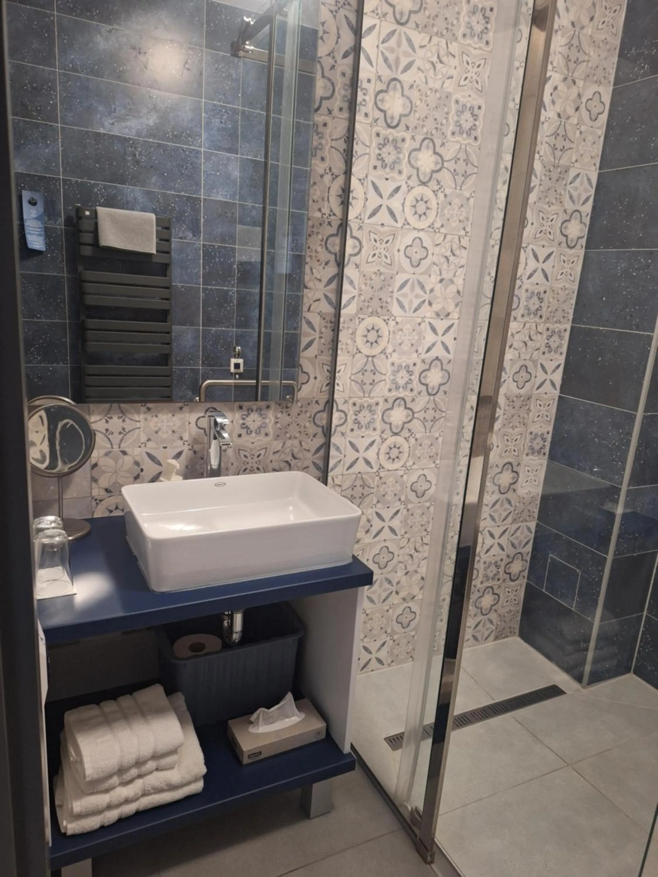 Shower in Ikonik Spa Hotel