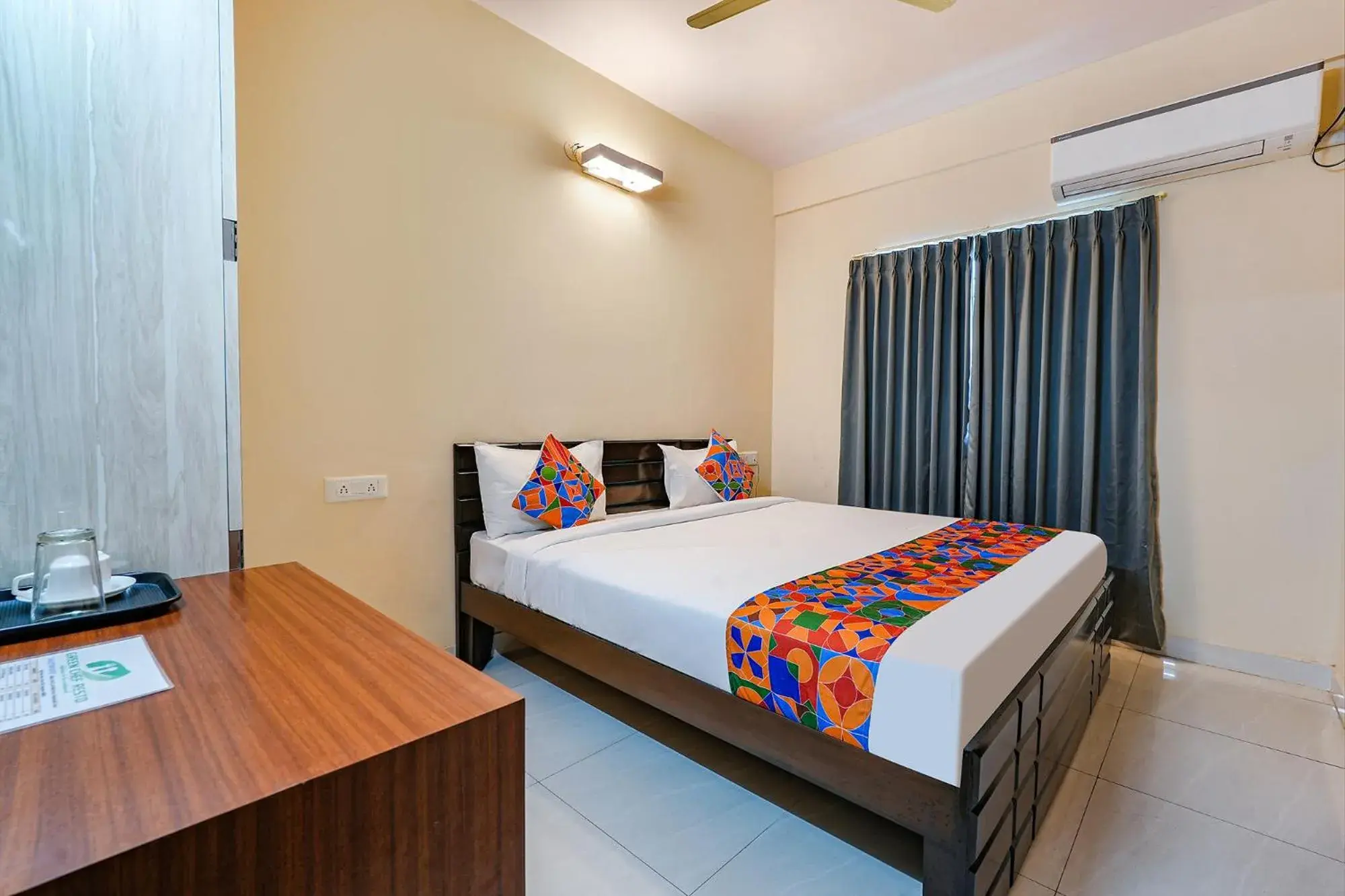 Bed in FabHotel Crystal Suites - Near Marathahalli Junction Bed in FabHotel Crystal Suites - Near Marathahalli Junction