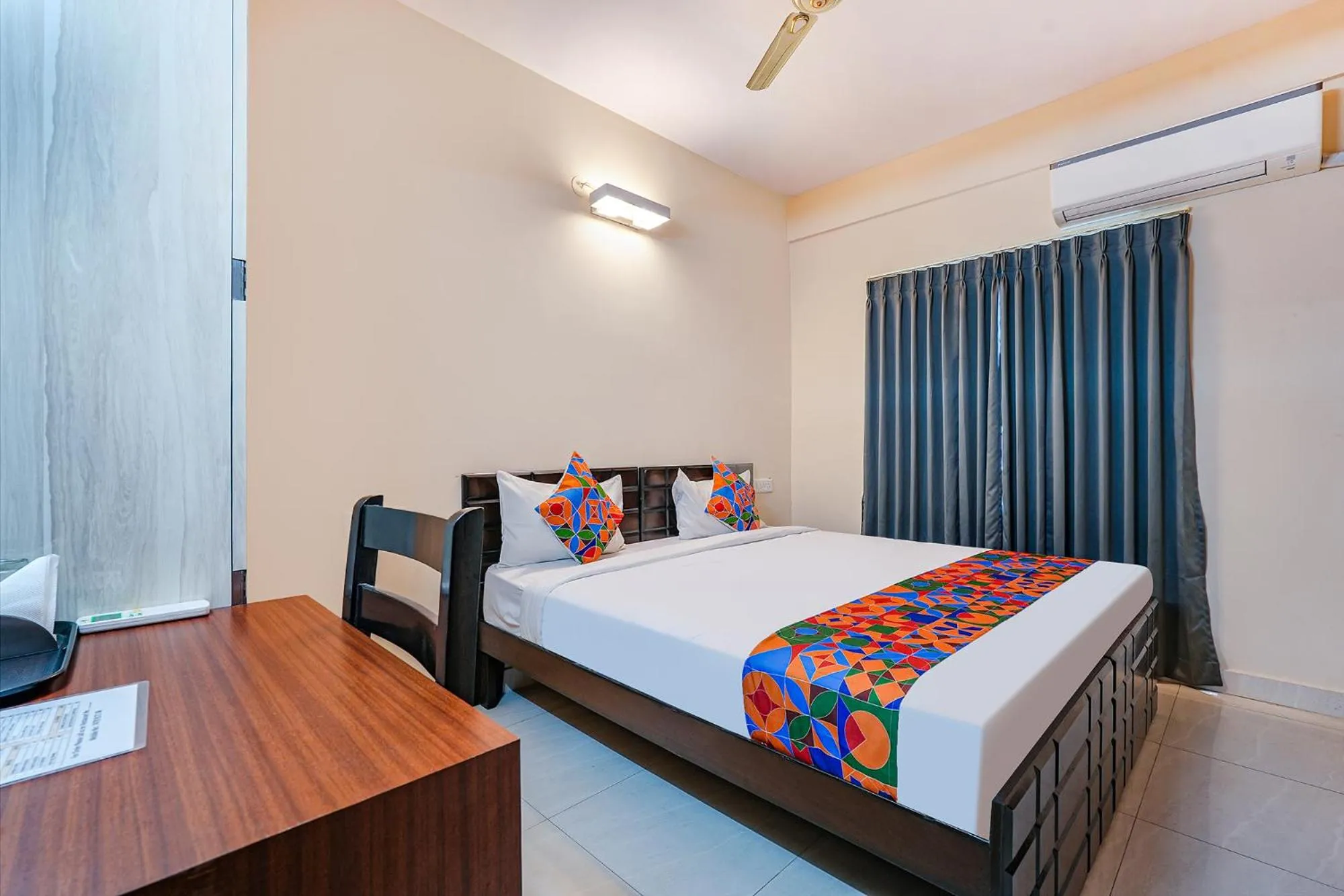 Bed in FabHotel Crystal Suites - Near Marathahalli Junction