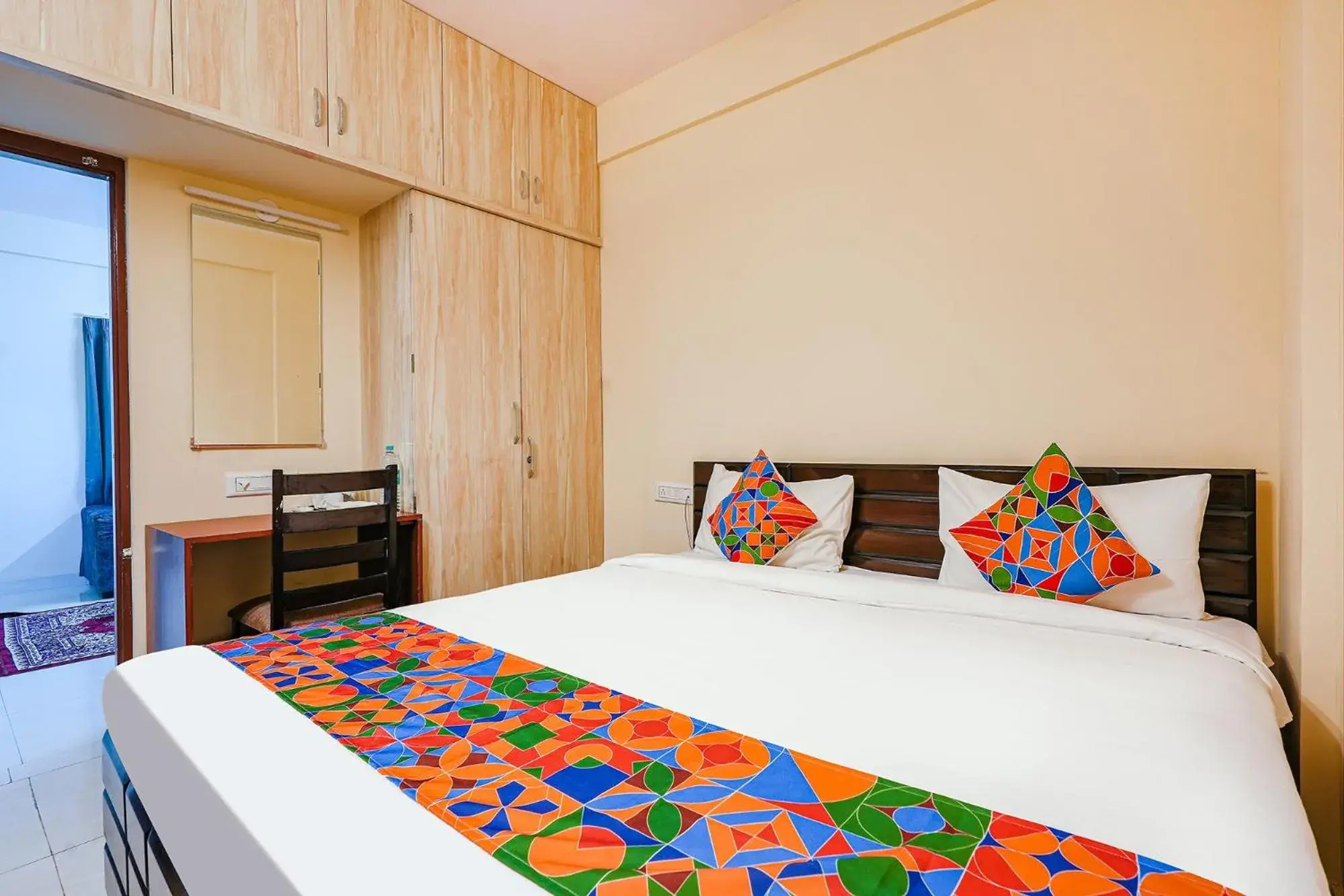 Bed in FabHotel Crystal Suites - Near Marathahalli Junction Bed in FabHotel Crystal Suites - Near Marathahalli Junction