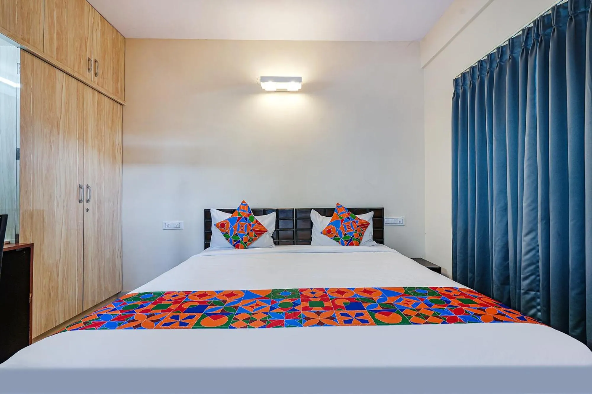 Bed in FabHotel Crystal Suites - Near Marathahalli Junction