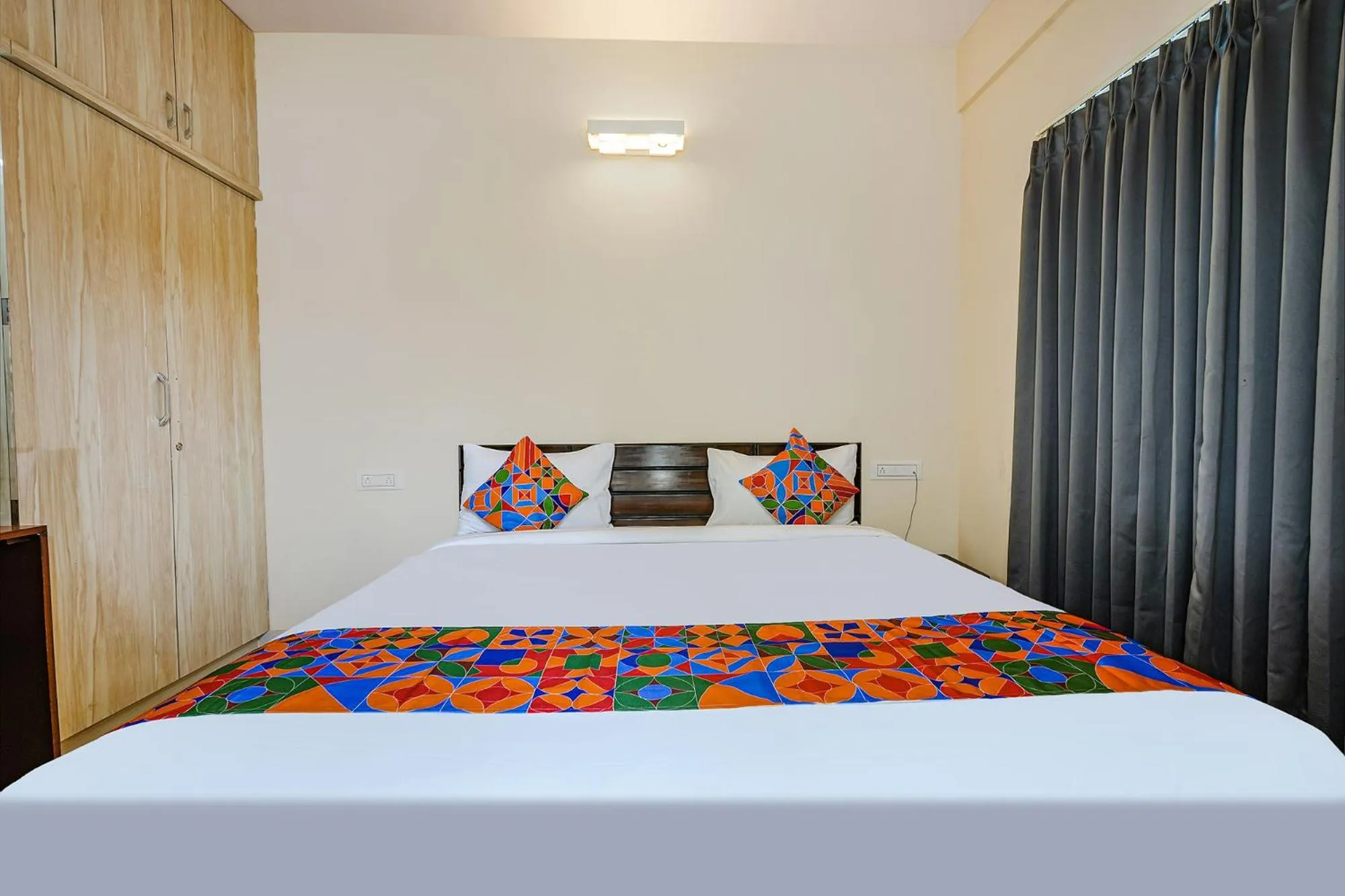 Bed in FabHotel Crystal Suites - Near Marathahalli Junction