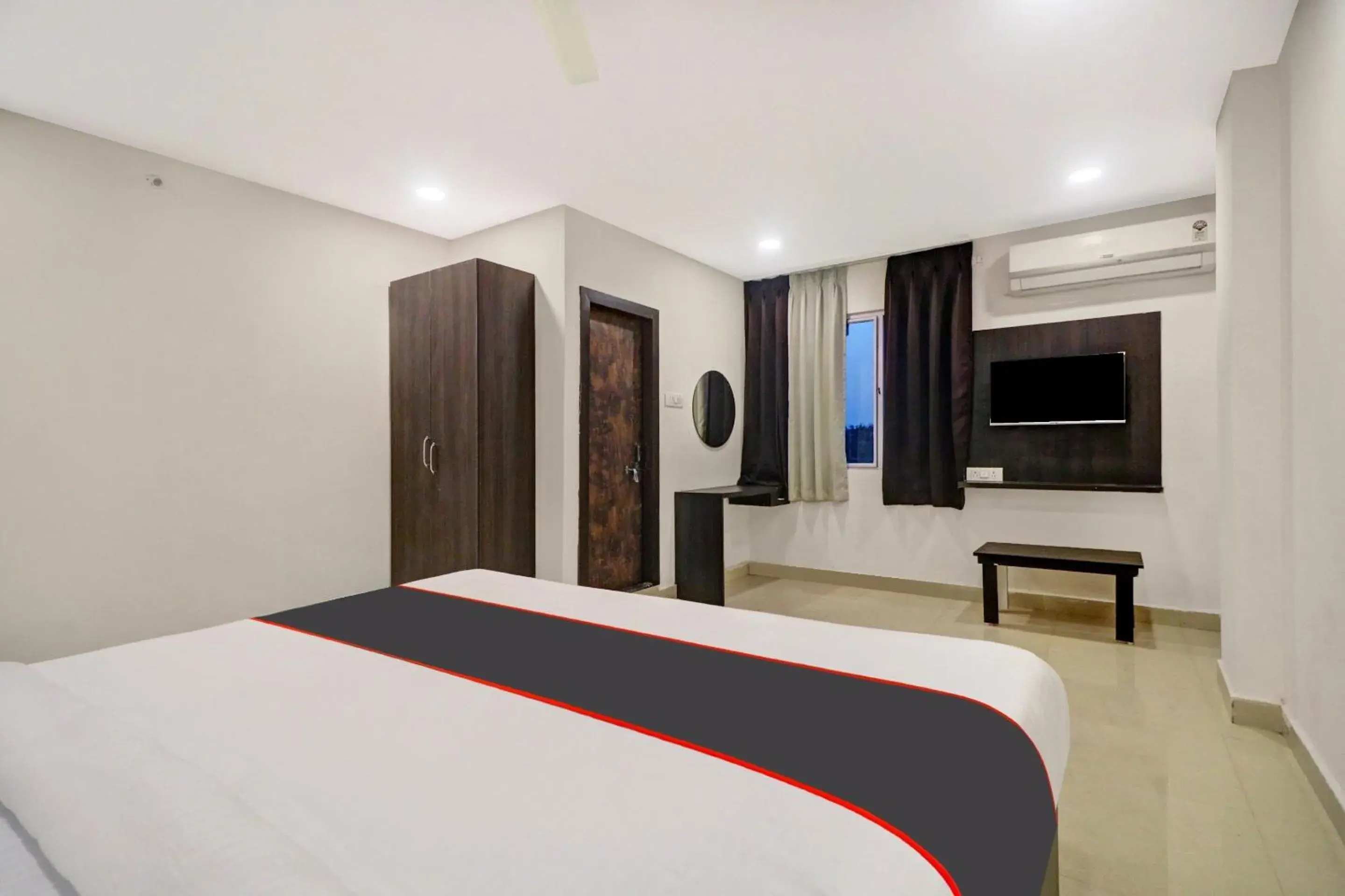 Bedroom, Bed in Super Collection O Pnr International Mehdipatnam Bedroom, Bed in Super Collection O Pnr International Mehdipatnam