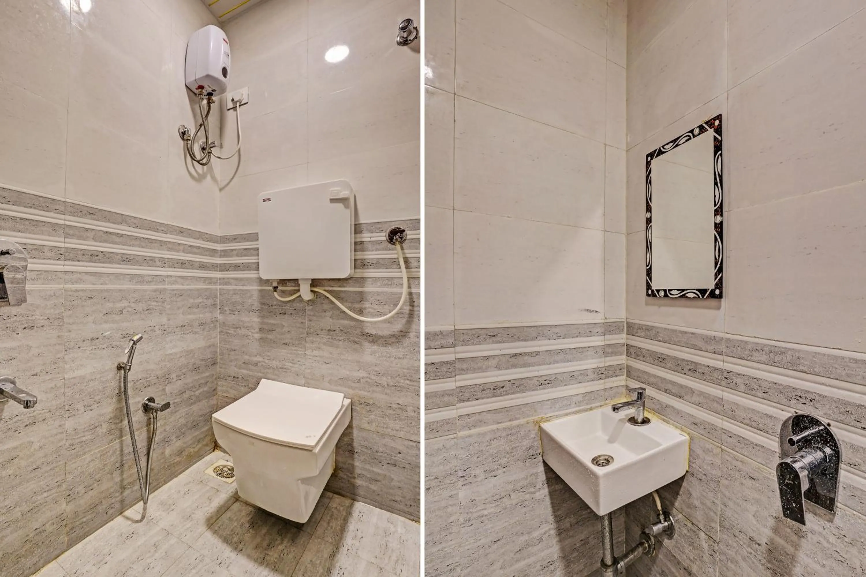 Bathroom in Hotel O NK Grand