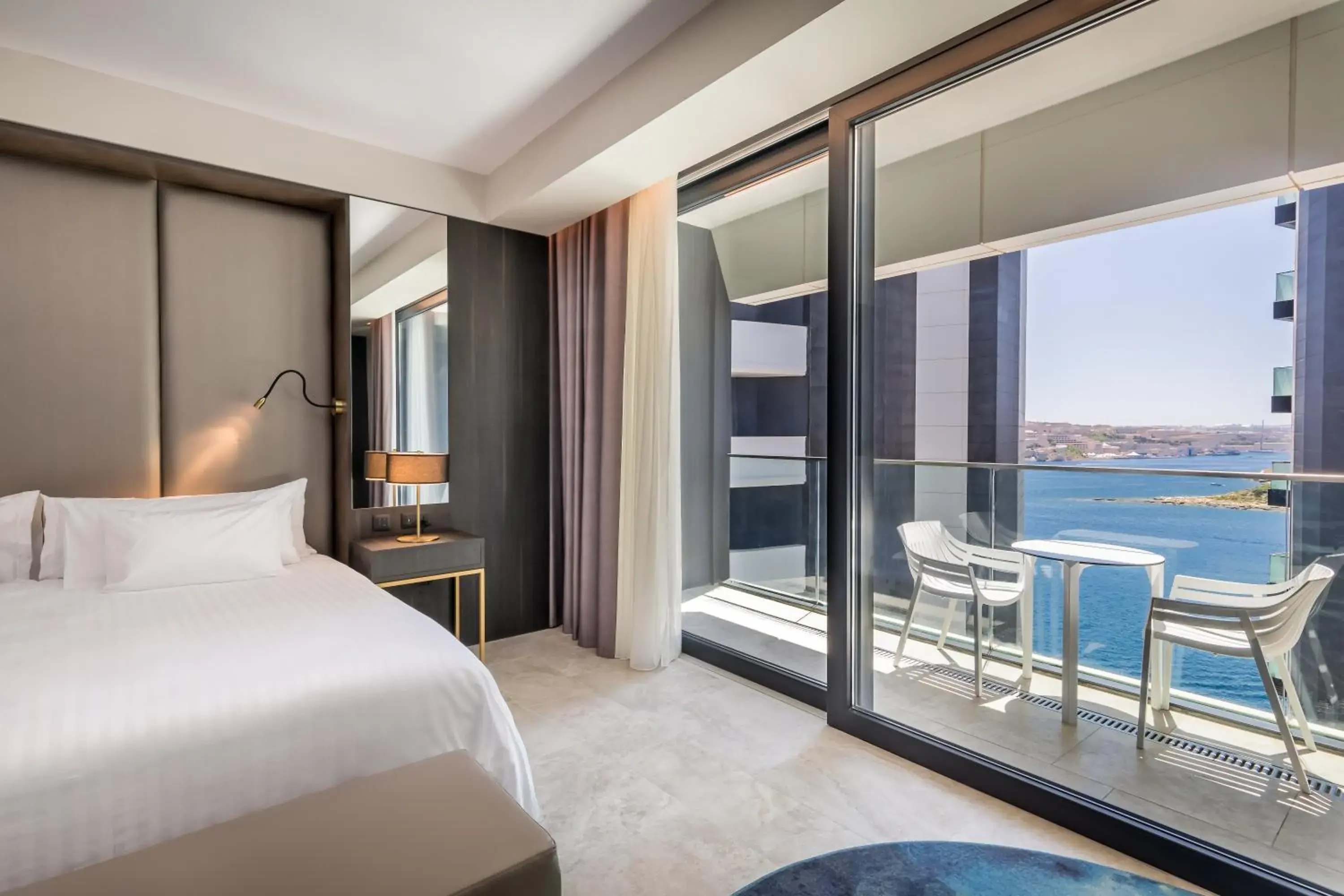 View (from property/room), Bed in Barceló Fortina Malta View (from property/room), Bed in Barceló Fortina Malta