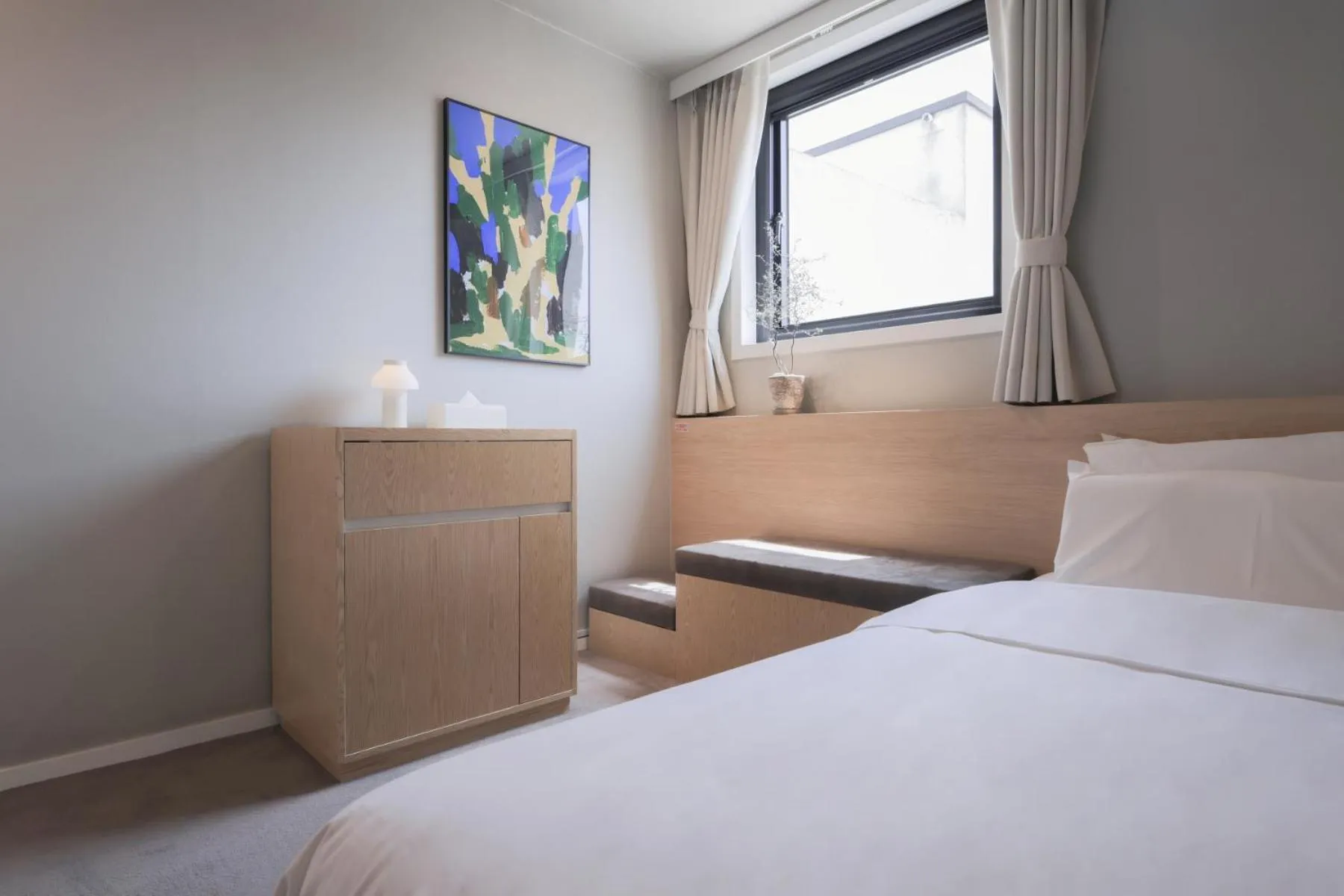 Bed in Anook Hotel Cheongju Uam 2nd