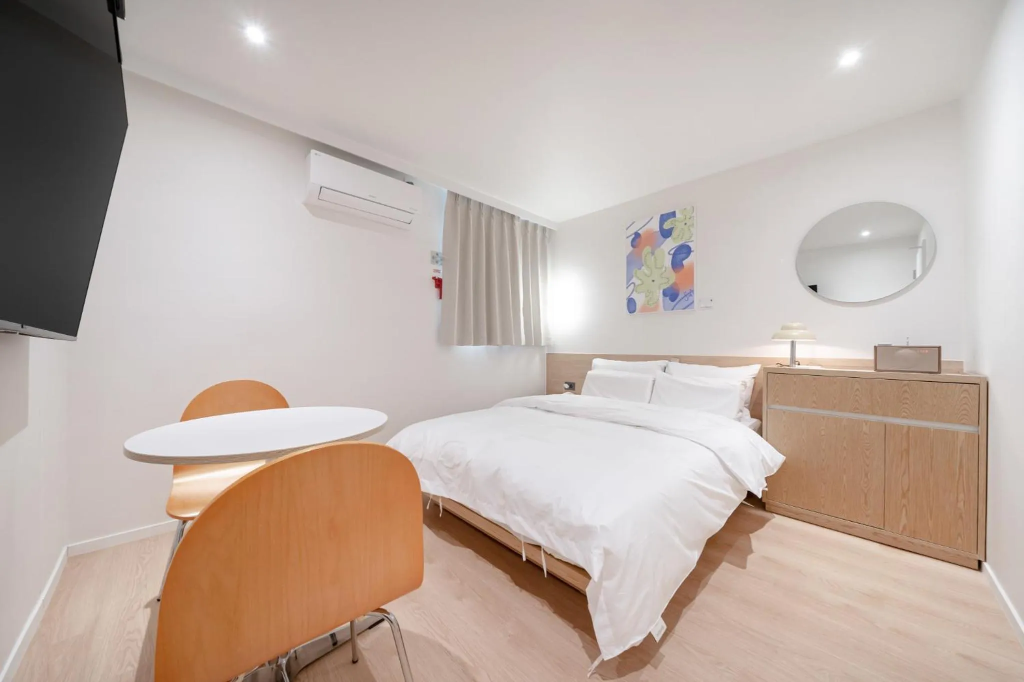 Bed in Anook Hotel Cheongju Uam 2nd