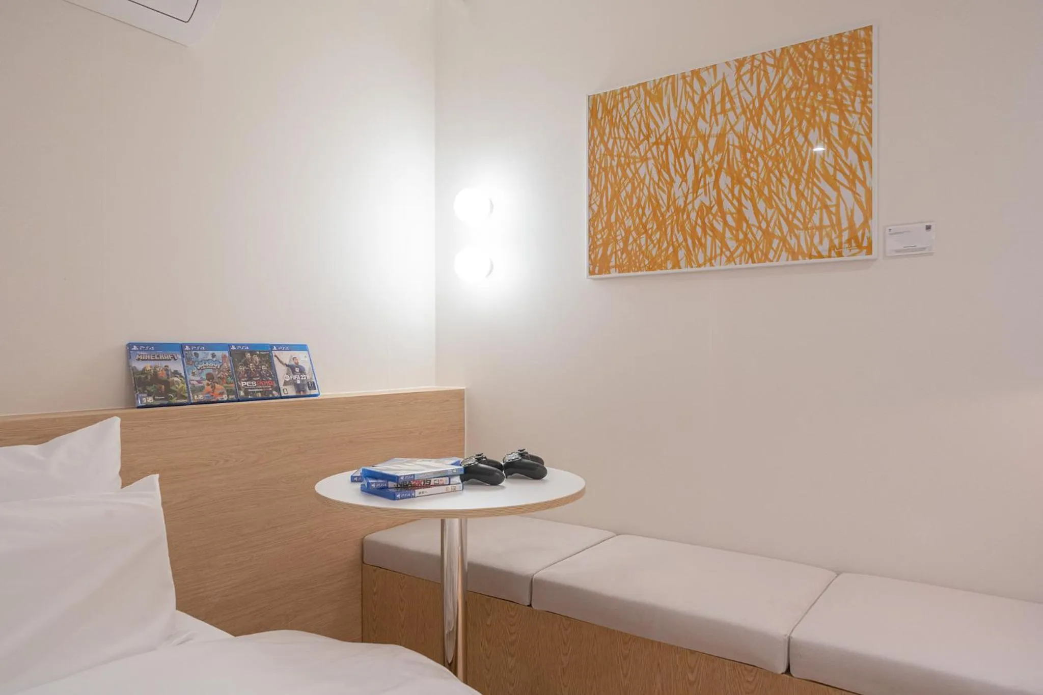 Bed in Anook Hotel Cheongju Uam 2nd