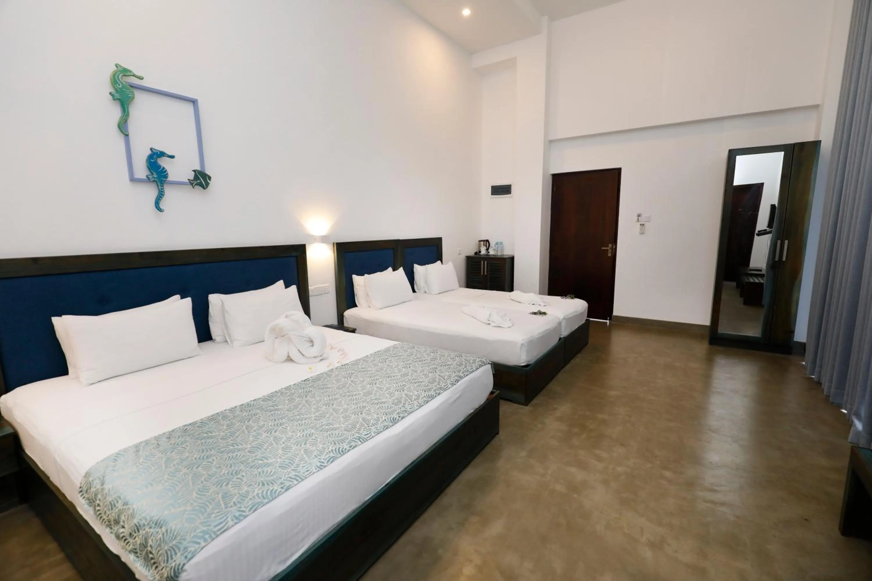 Bed in Somerset Mirissa Blue