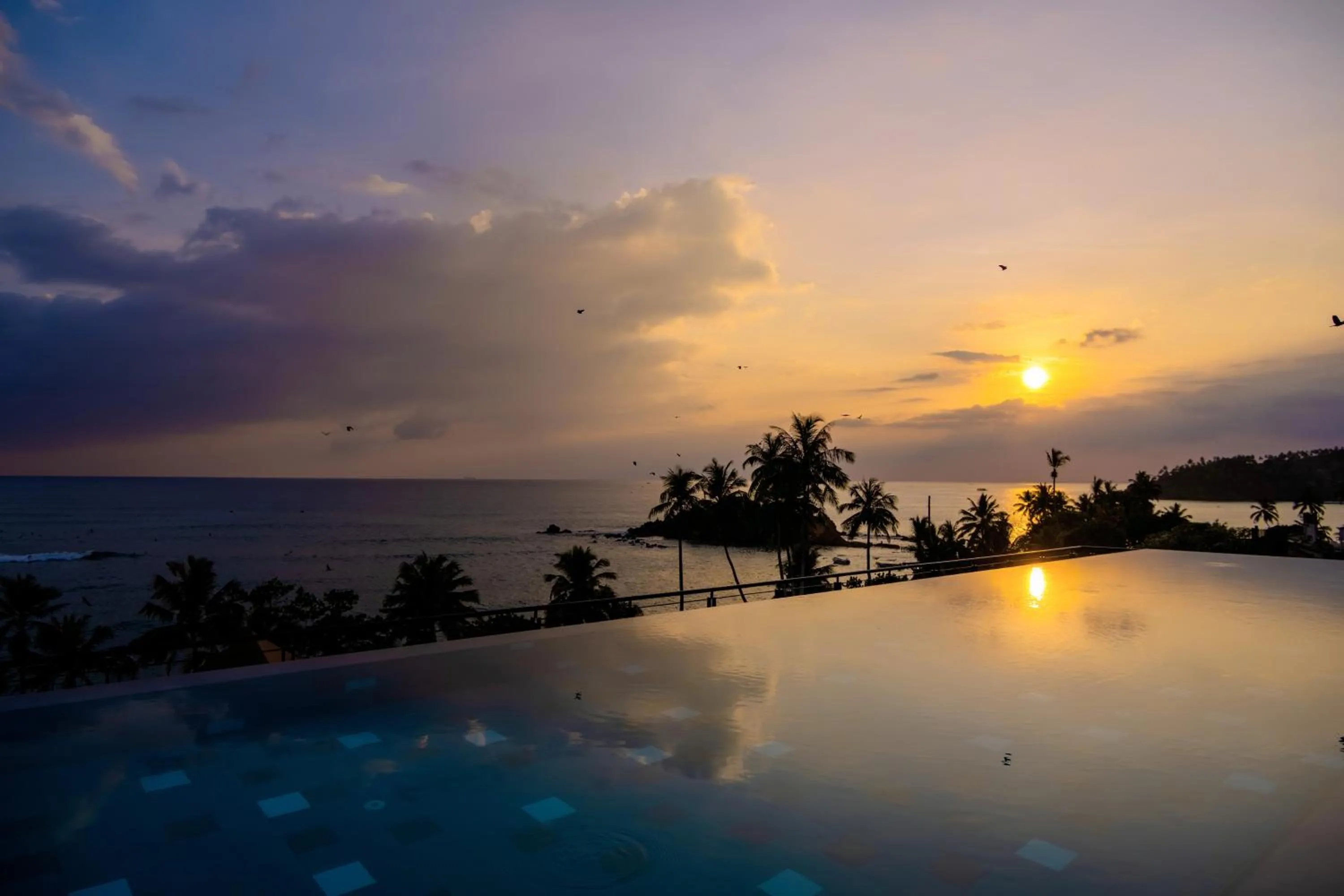 Pool view in Somerset Mirissa Blue