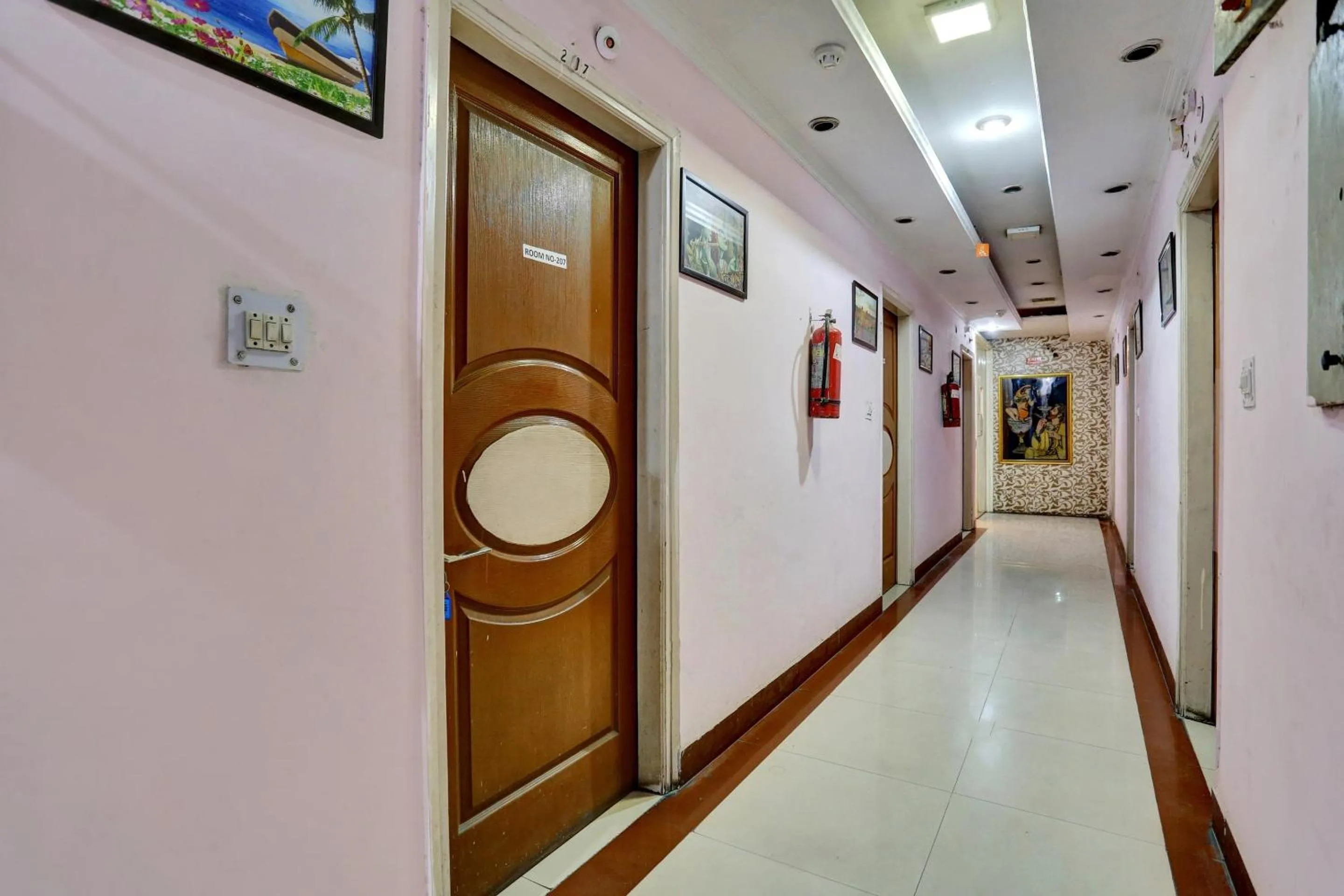 Lobby or reception in OYO 81306 Abhishek Residency