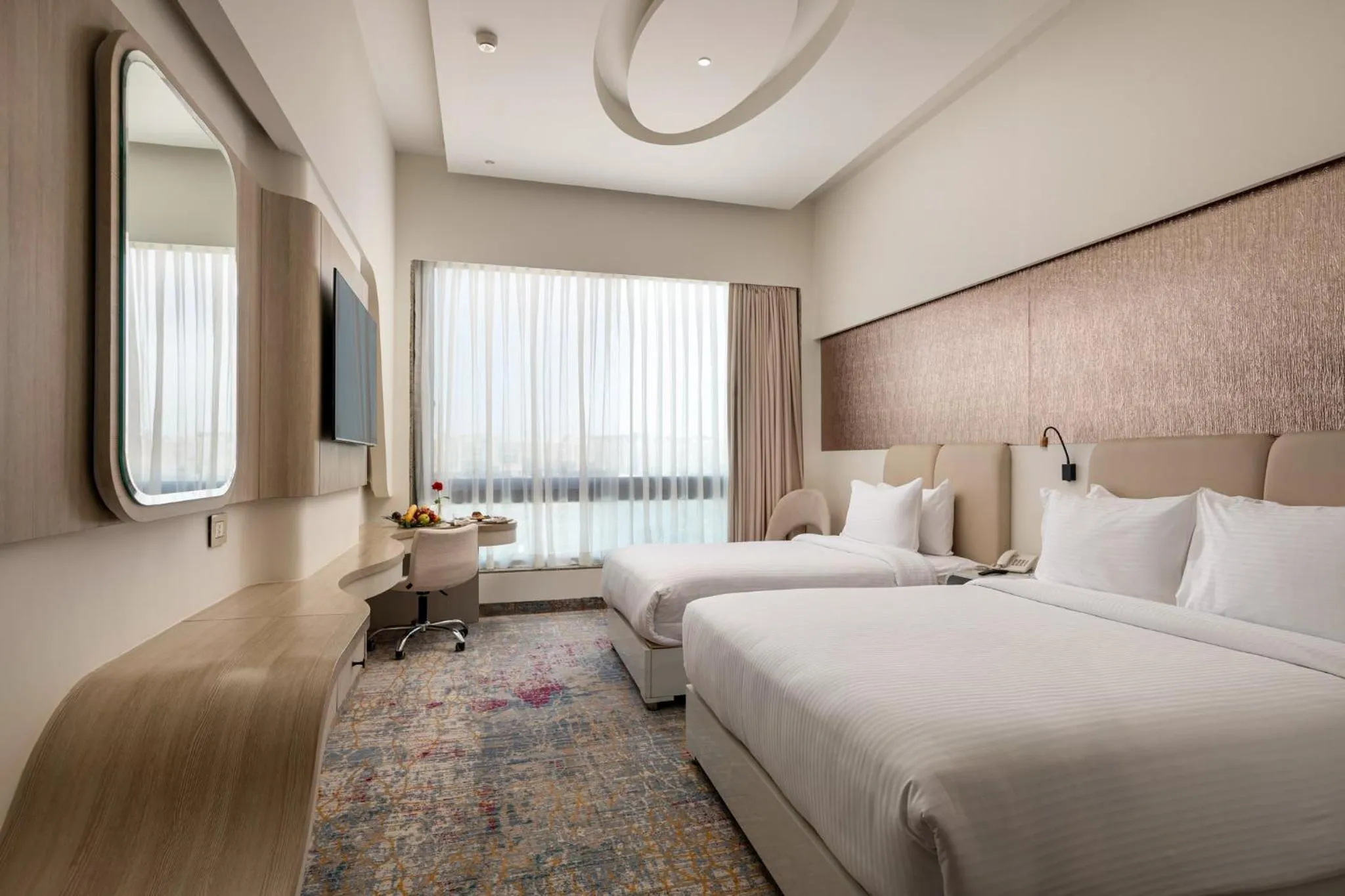 Photo of the whole room, Bed in Crowne Plaza Alexandria Mirage by IHG