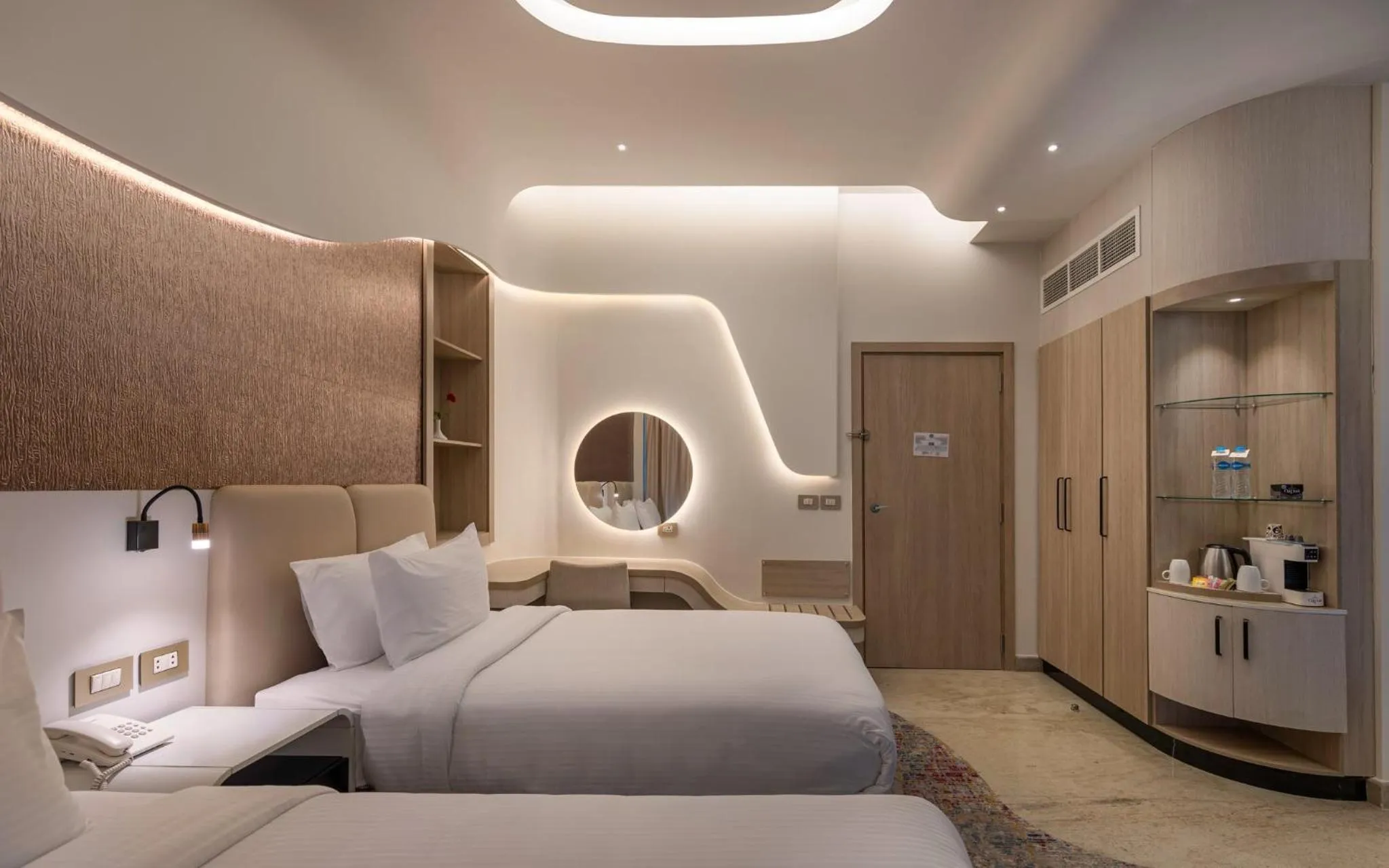 Photo of the whole room, Bed in Crowne Plaza Alexandria Mirage by IHG