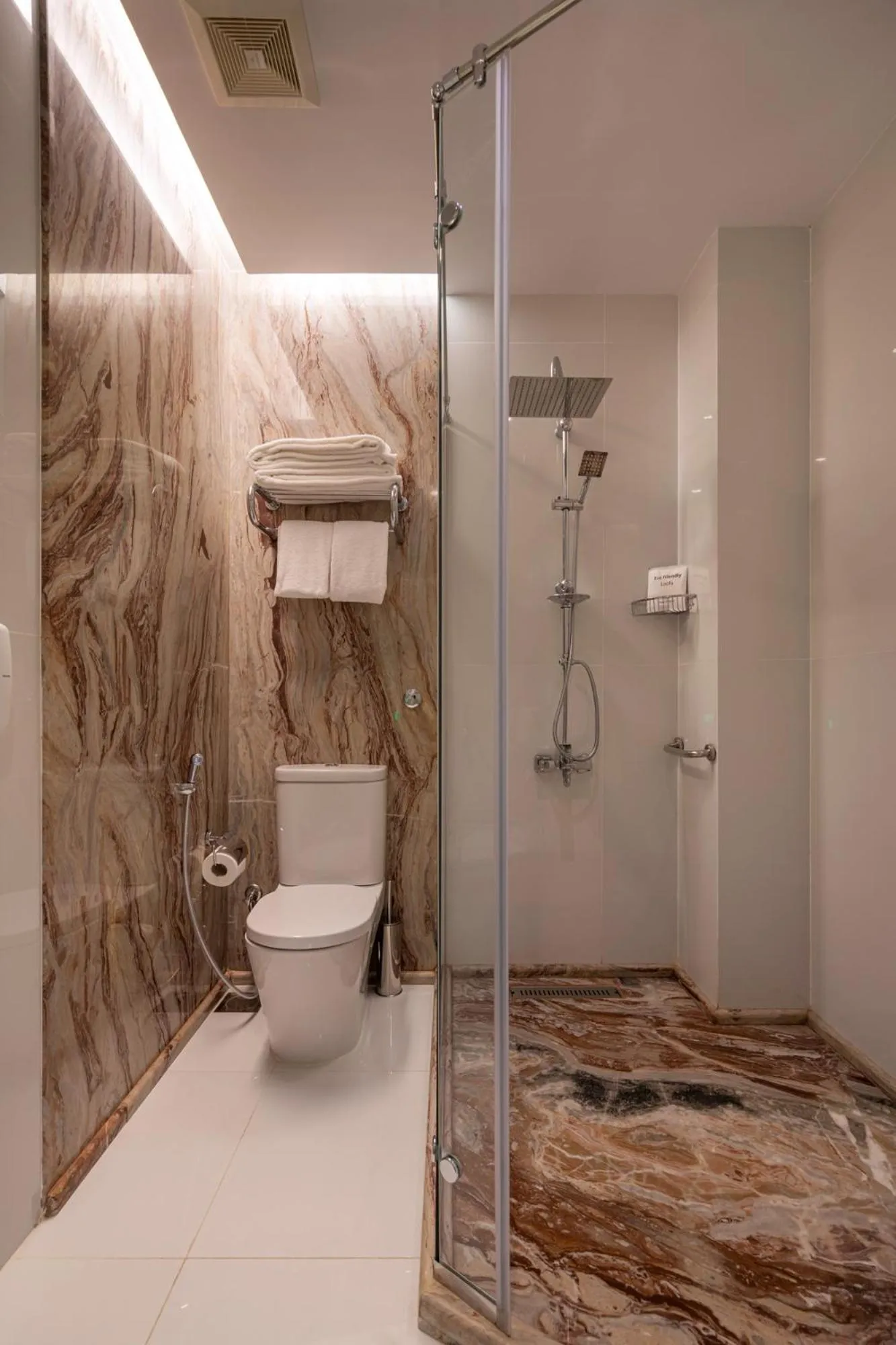 Bathroom in Crowne Plaza Alexandria Mirage by IHG