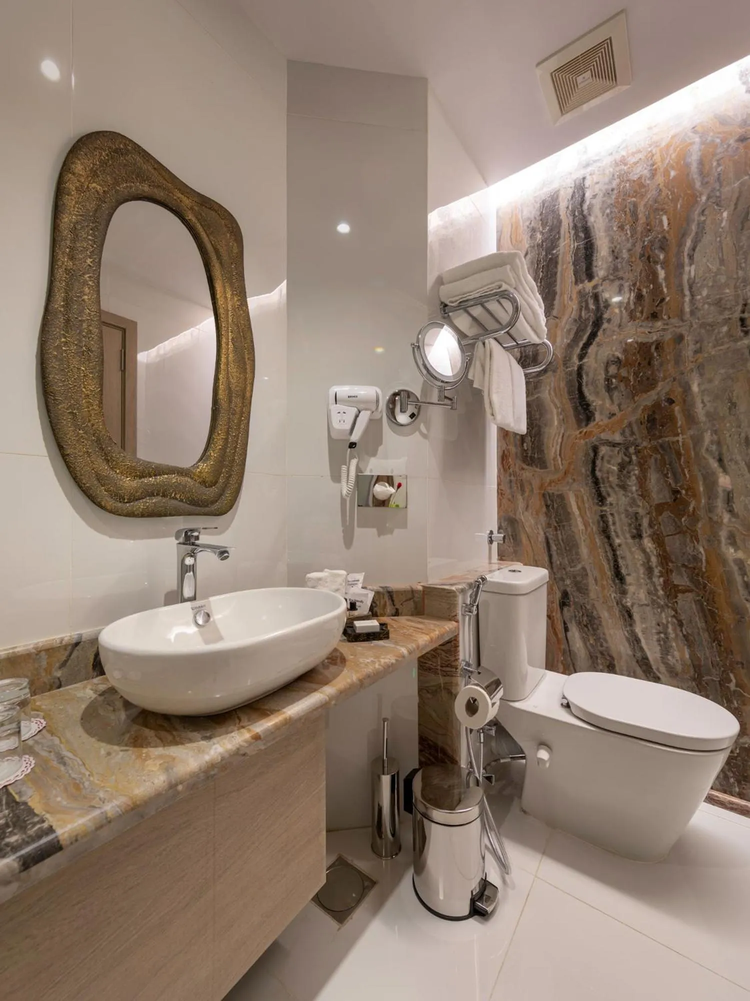 Bathroom in Crowne Plaza Alexandria Mirage by IHG