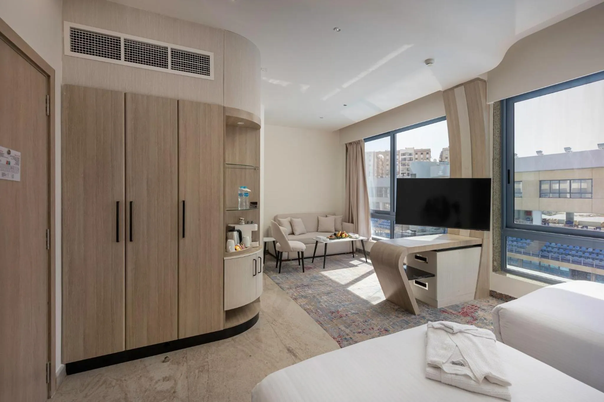 Photo of the whole room, Bed in Crowne Plaza Alexandria Mirage by IHG