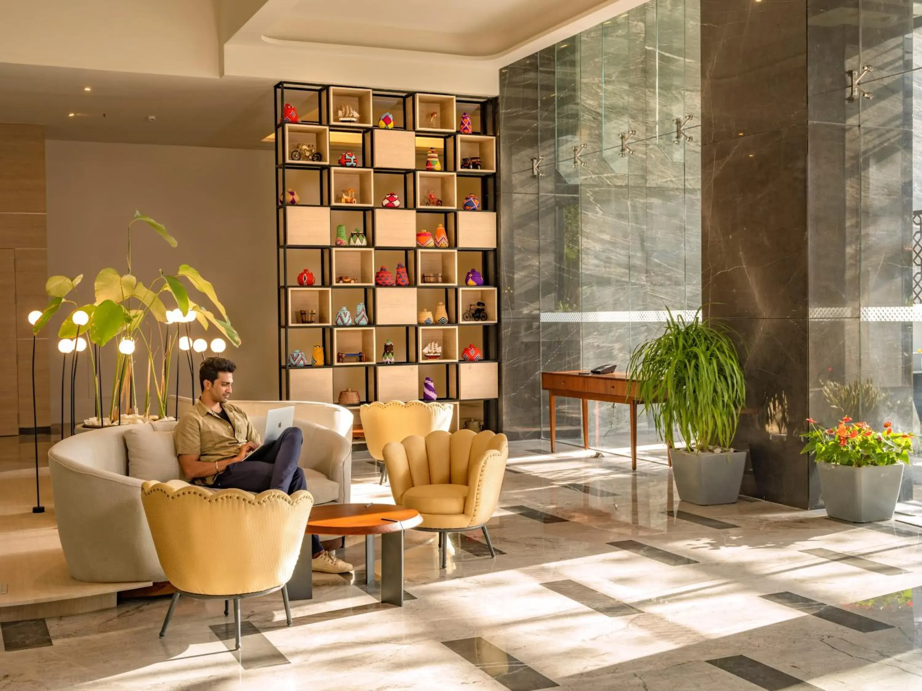 Lobby or reception in O by Tamara Coimbatore Lobby or reception in O by Tamara Coimbatore