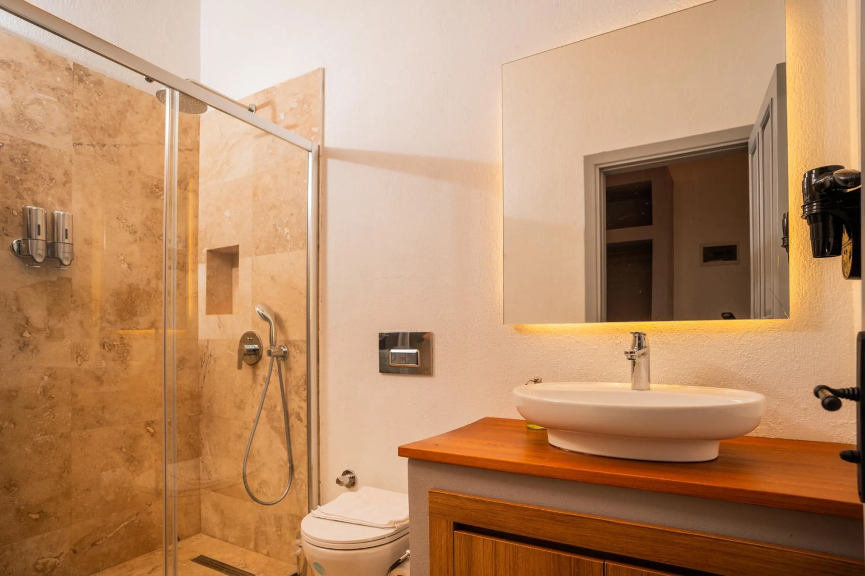 Shower in Alaçatı Molino Hotel