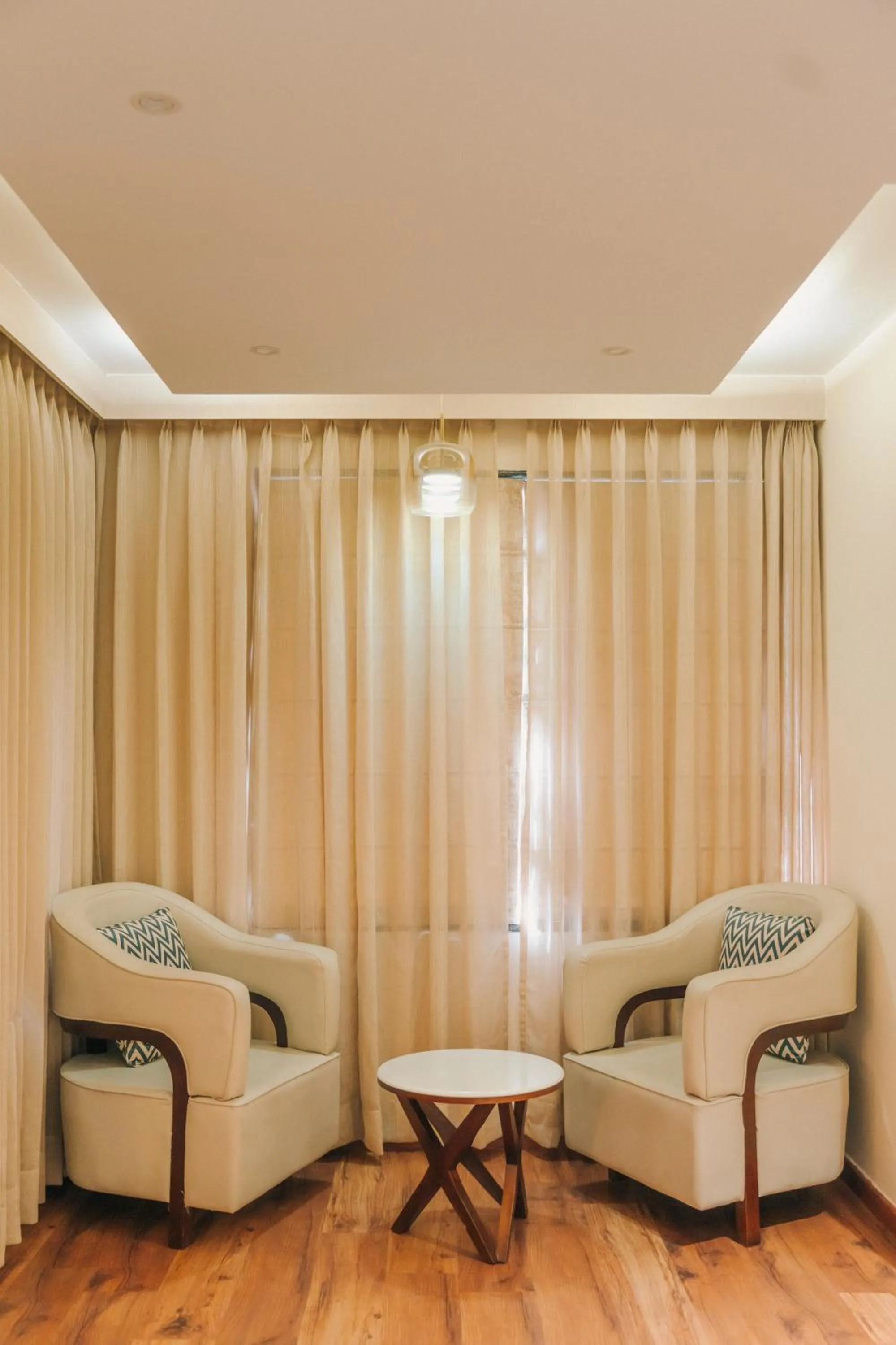 Seating area in New Hotel Snow Crest