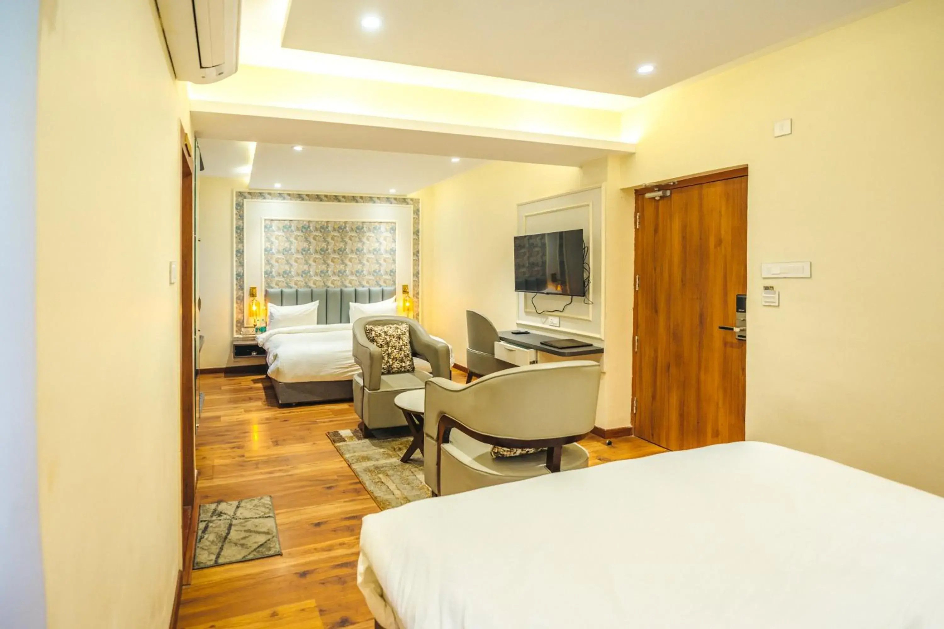 Bed in New Hotel Snow Crest Bed in New Hotel Snow Crest