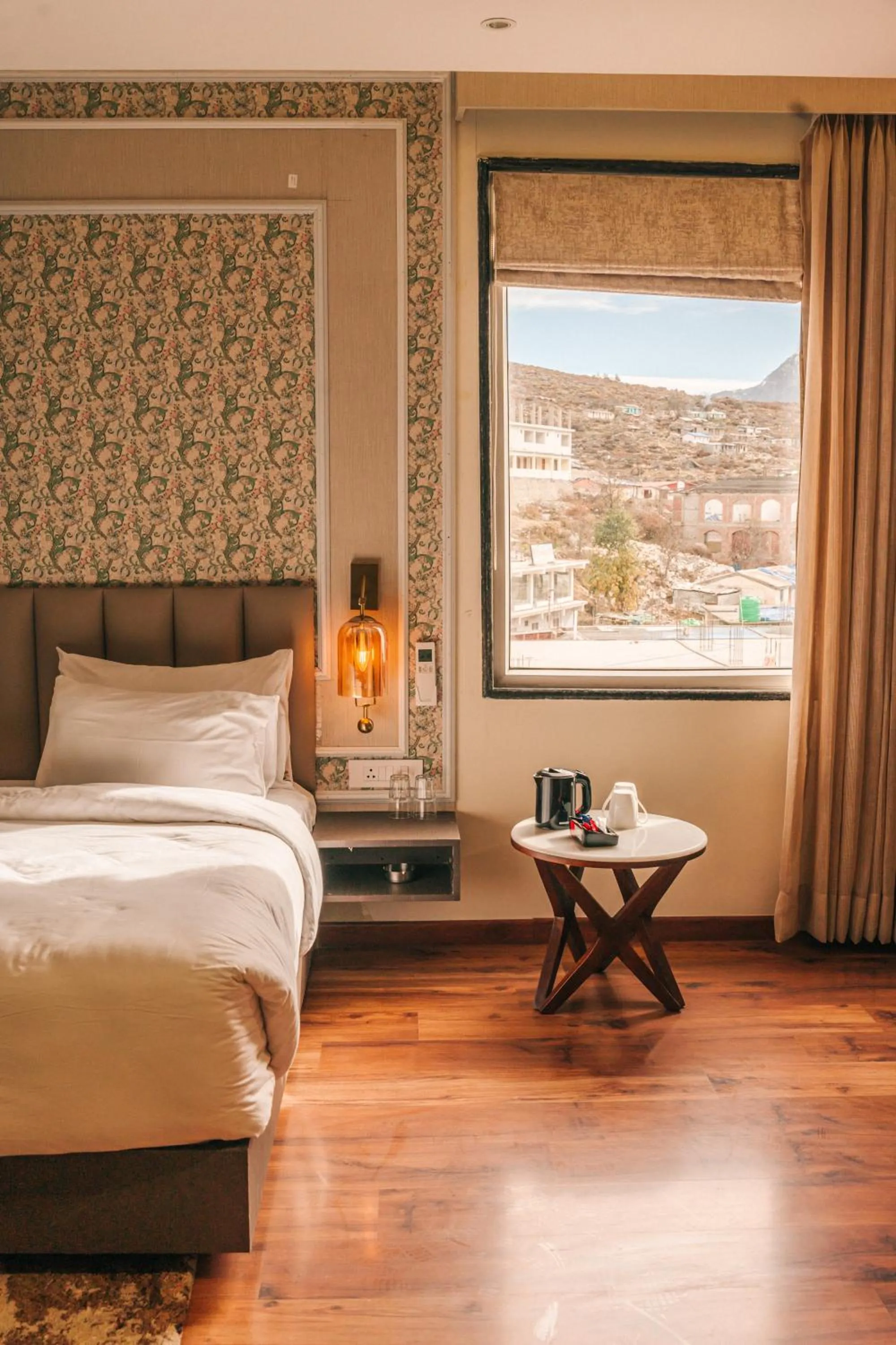 Bed in New Hotel Snow Crest