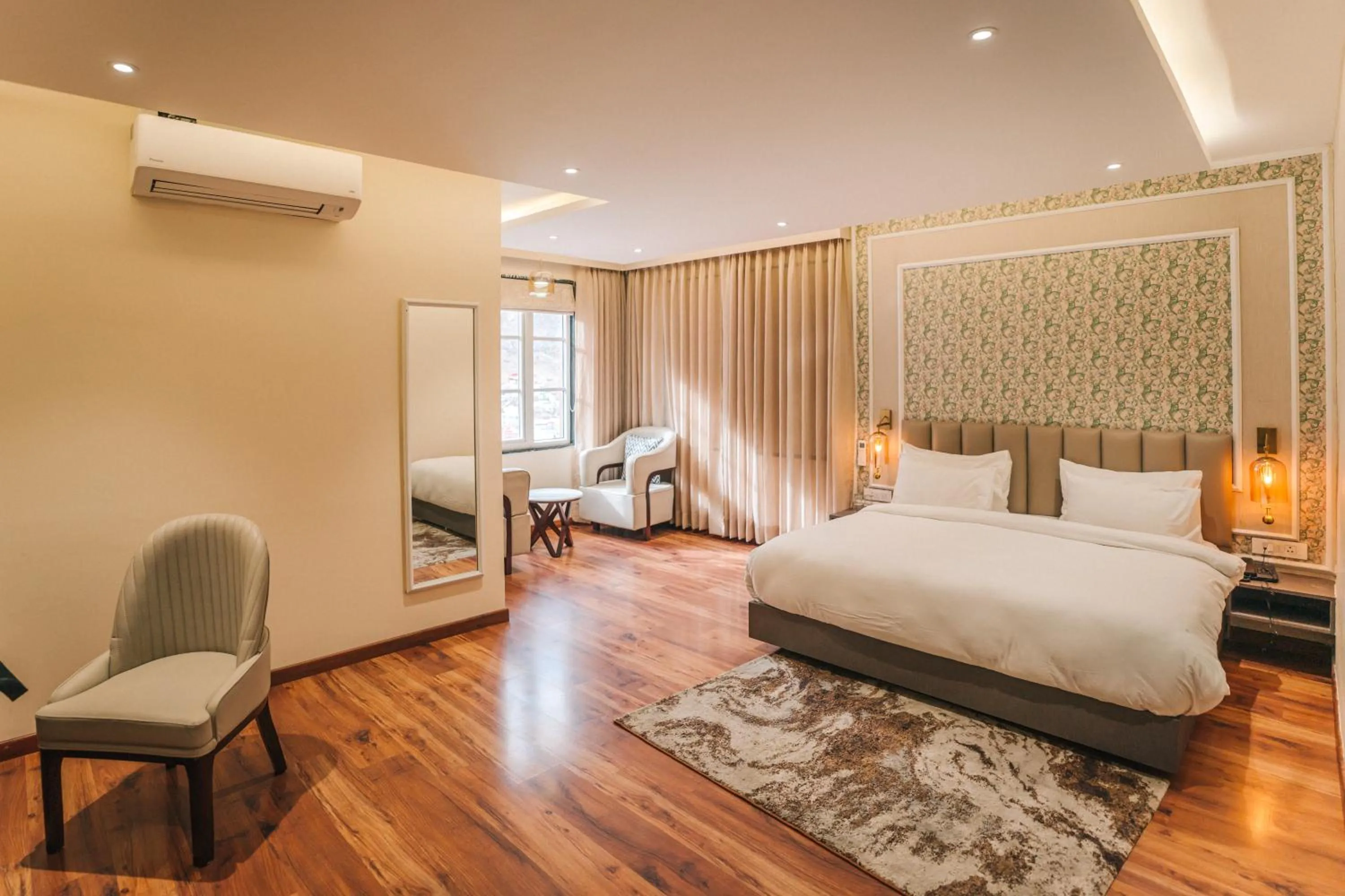 Bed in New Hotel Snow Crest