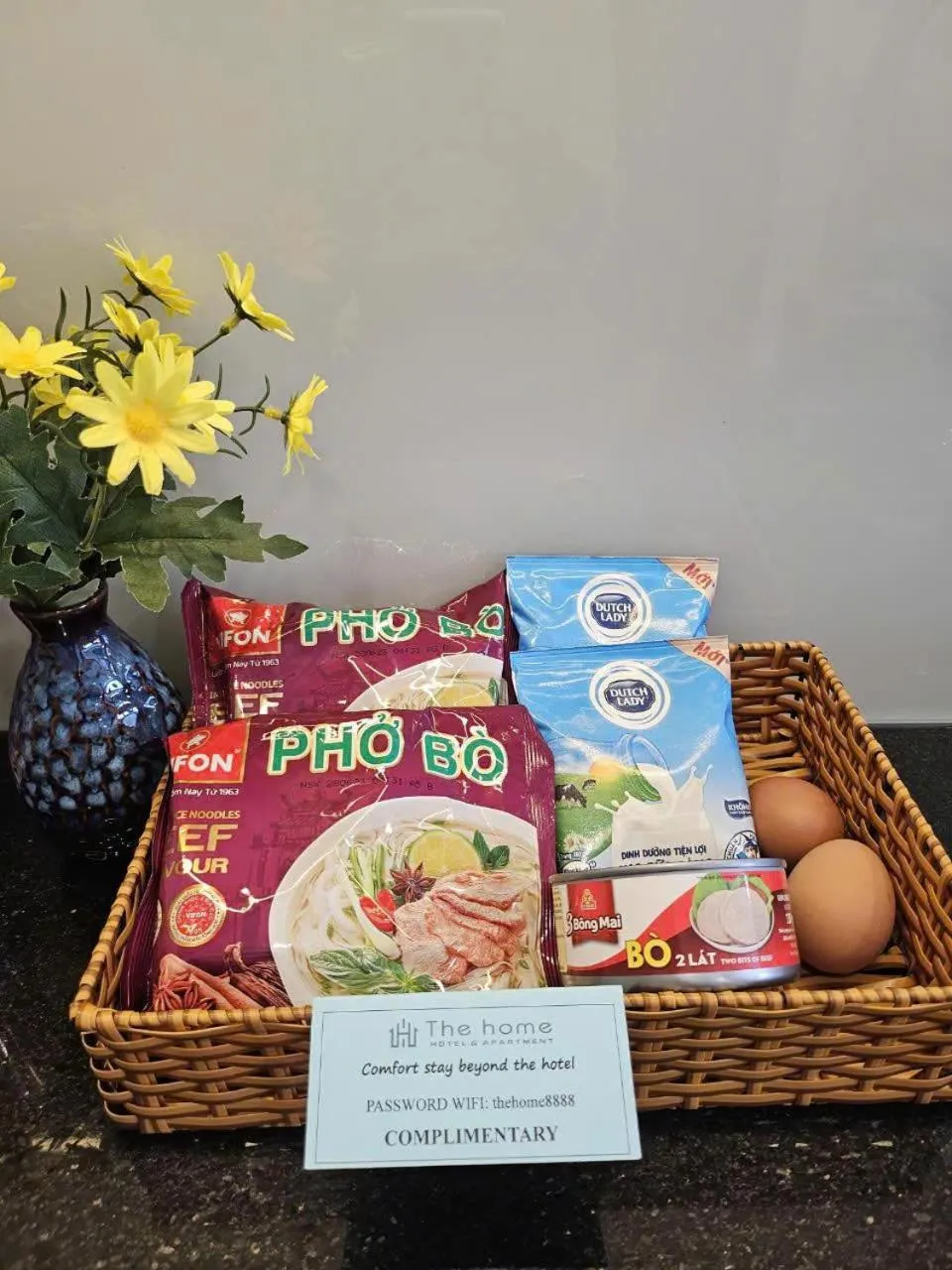 Breakfast in The Home Hotel & Apartment