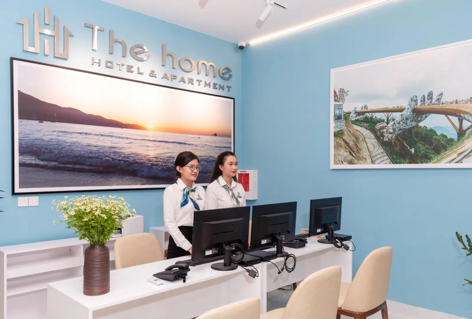 Lobby or reception in The Home Hotel & Apartment