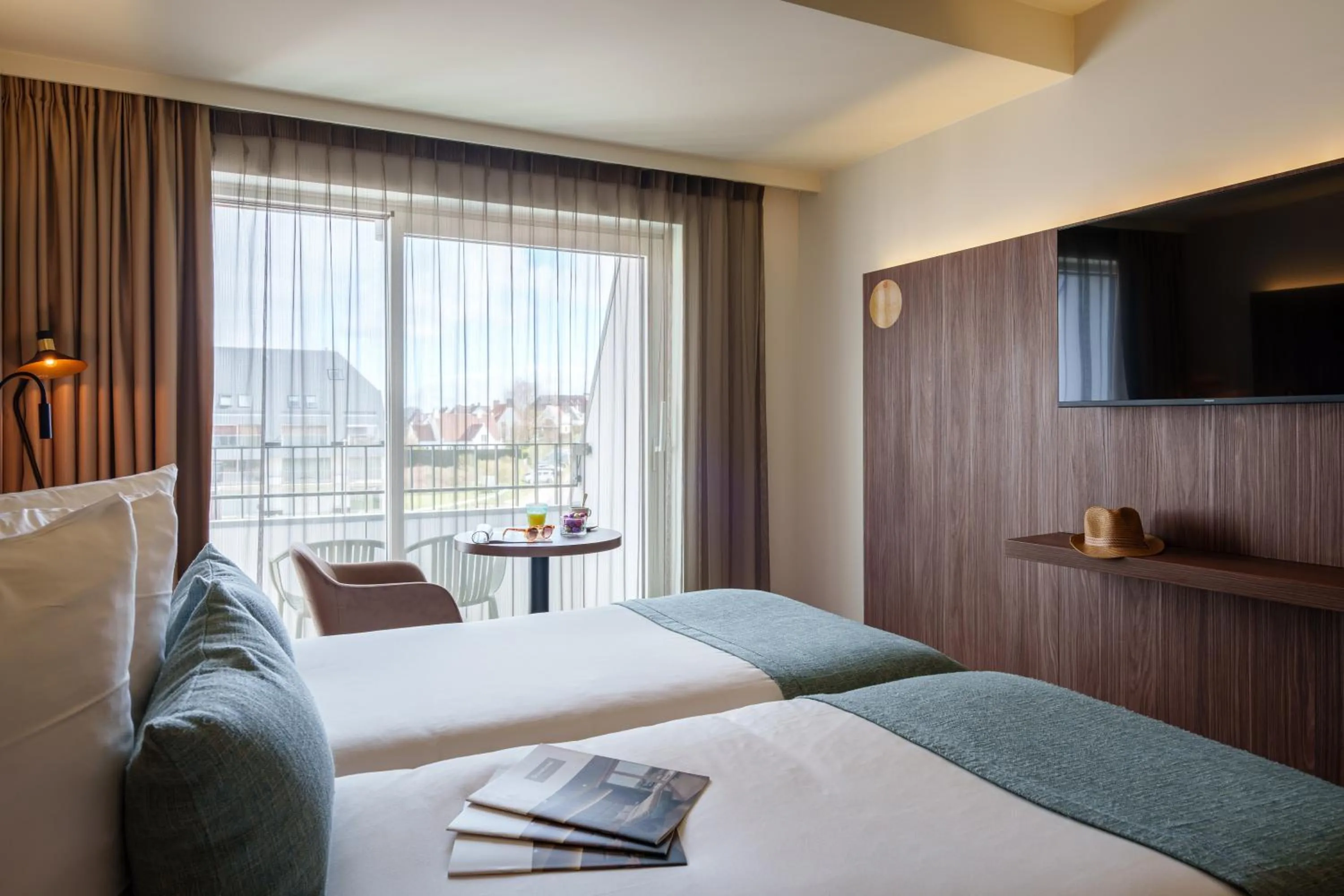 Bedroom, Bed in Dune Hotel Nieuwpoort