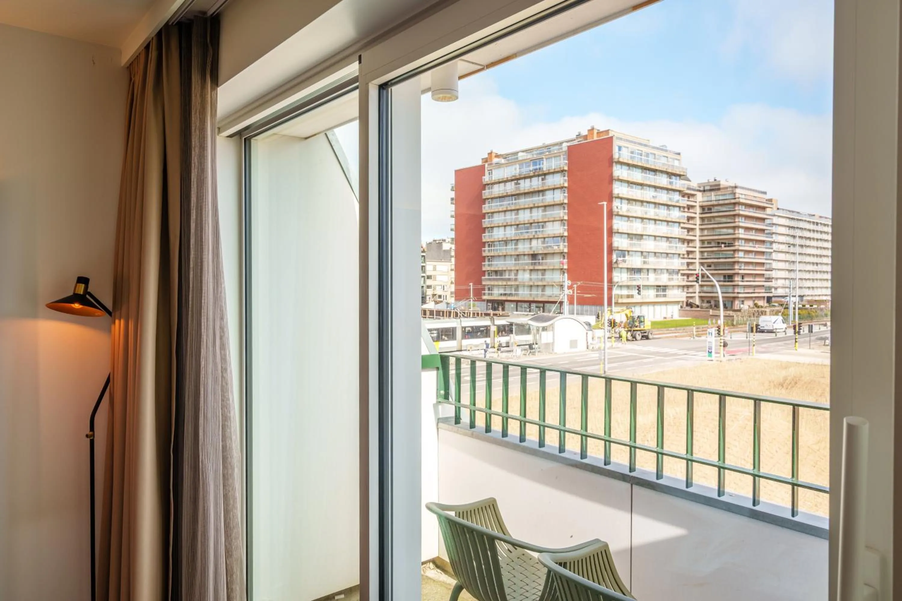 City view in Dune Hotel Nieuwpoort