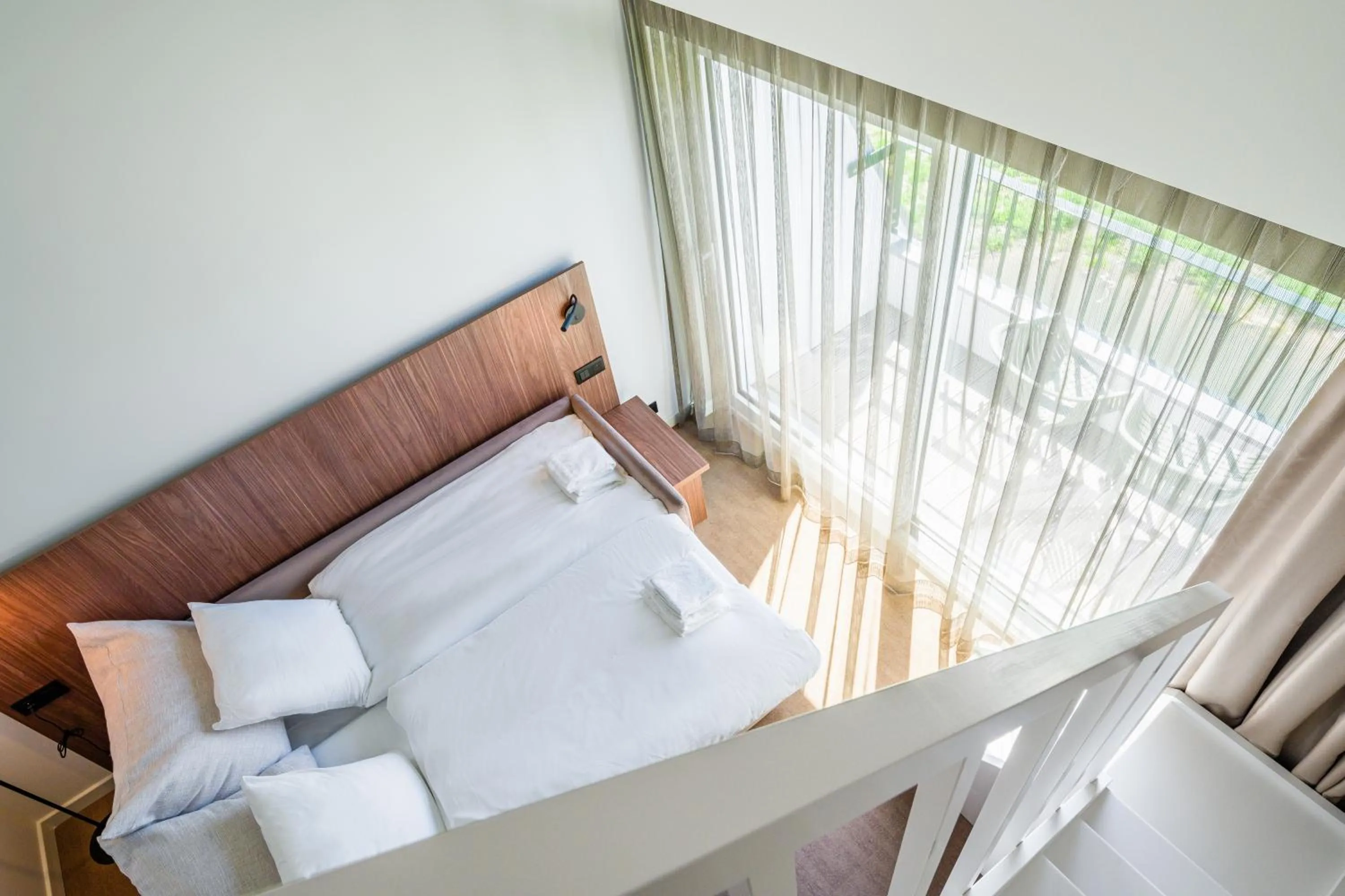 Bed in Dune Hotel Nieuwpoort