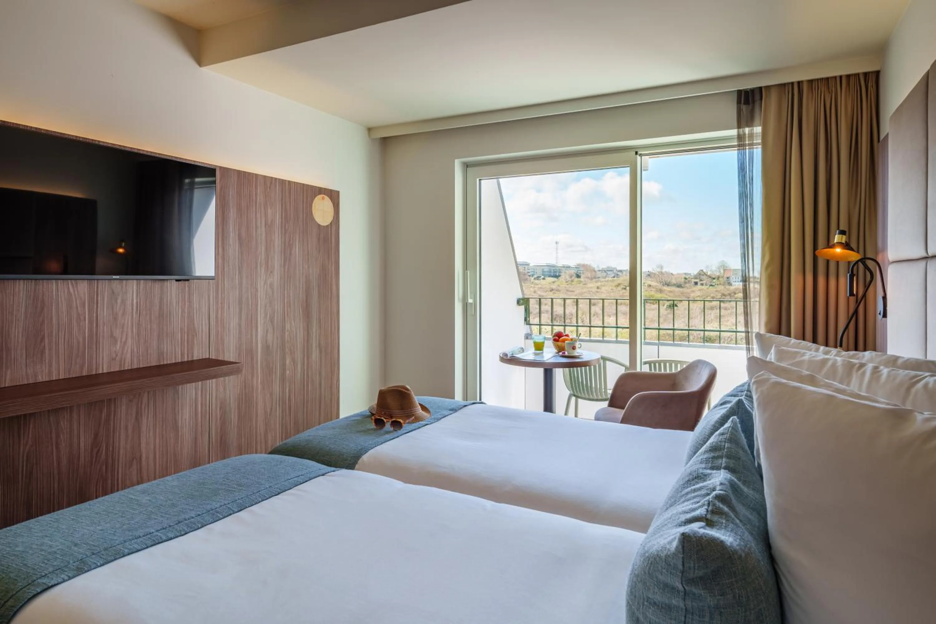 Bedroom, Bed in Dune Hotel Nieuwpoort