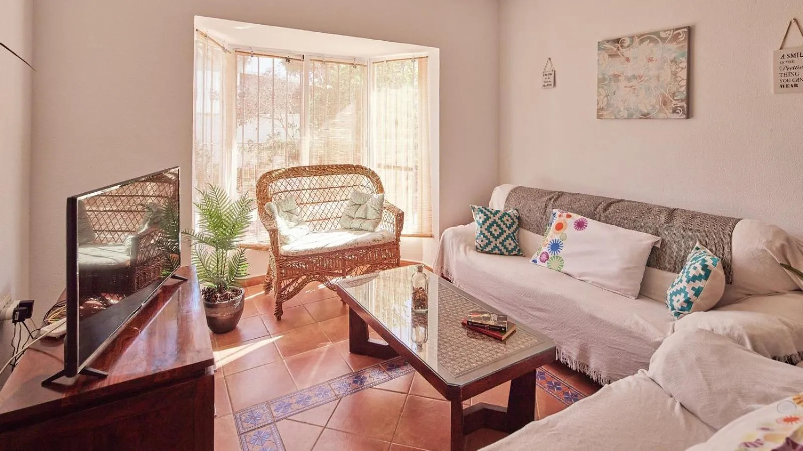 Living room in Villa Lola 14 Chiclana de la Frontera by Ruralidays