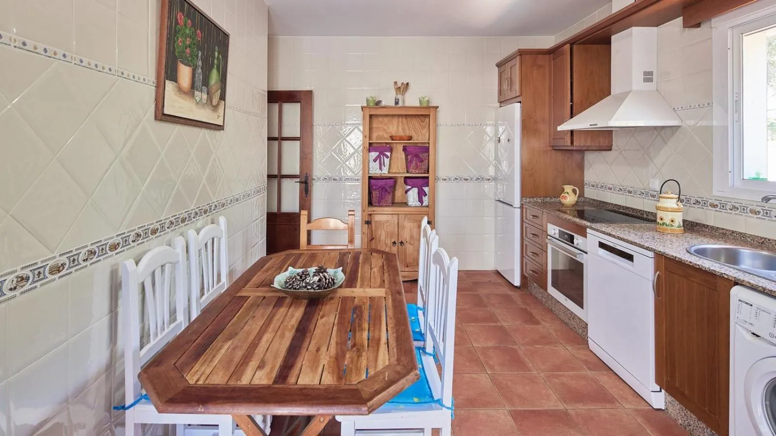 Kitchen or kitchenette in Villa Lola 14 Chiclana de la Frontera by Ruralidays