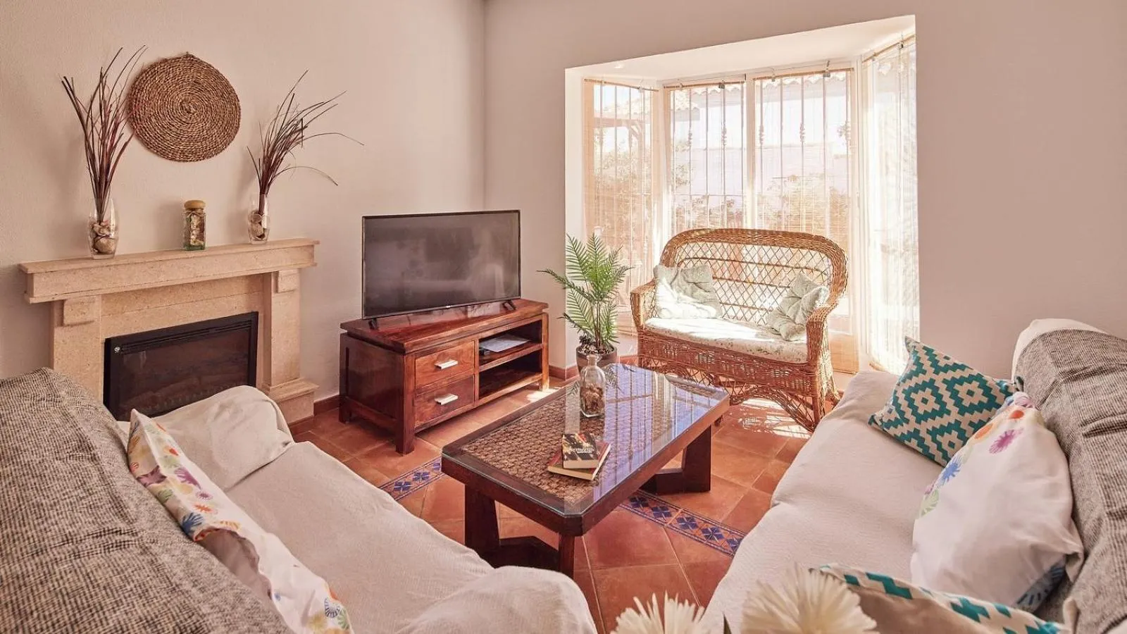 Living room in Villa Lola 14 Chiclana de la Frontera by Ruralidays