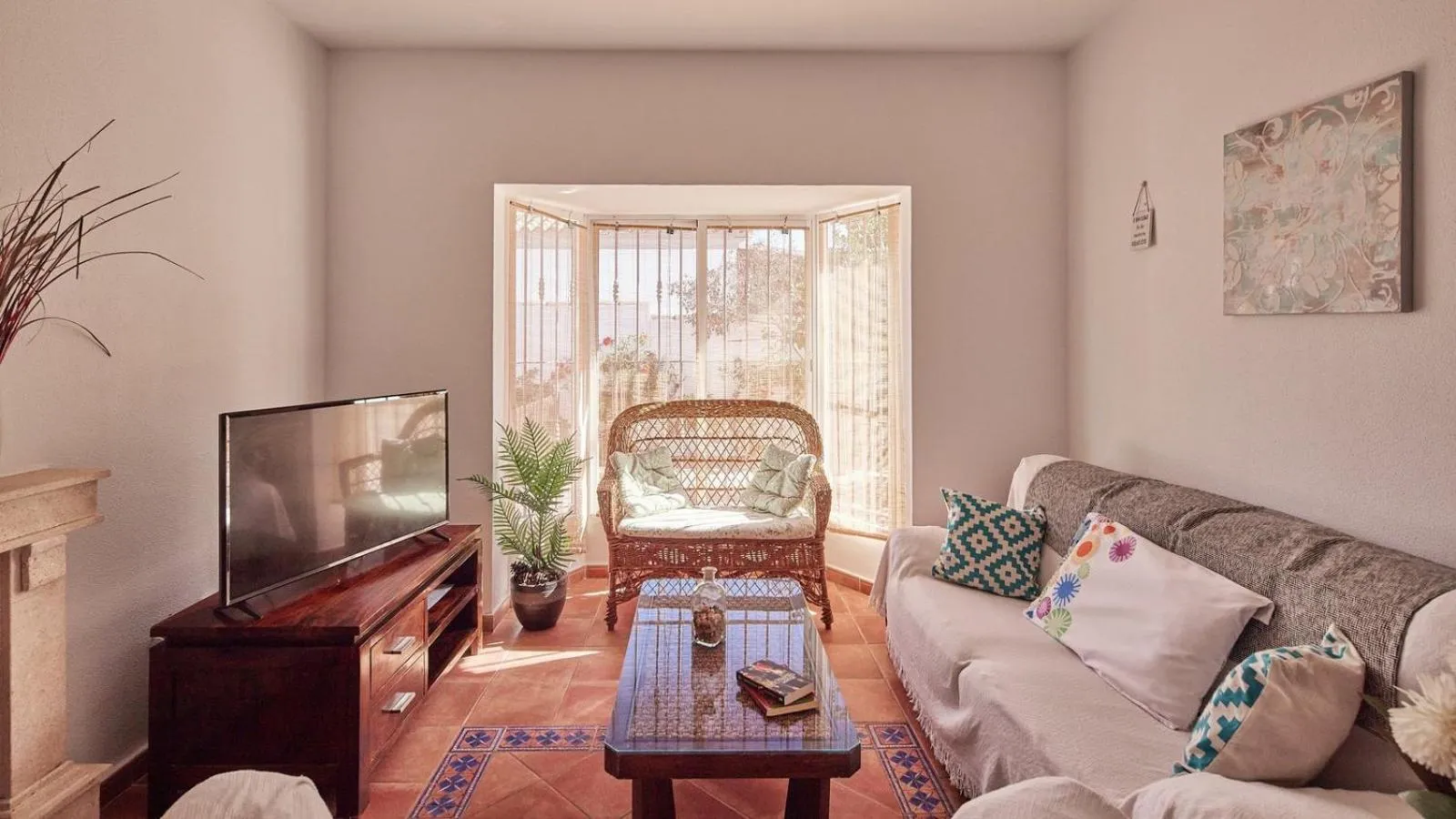 Living room in Villa Lola 14 Chiclana de la Frontera by Ruralidays