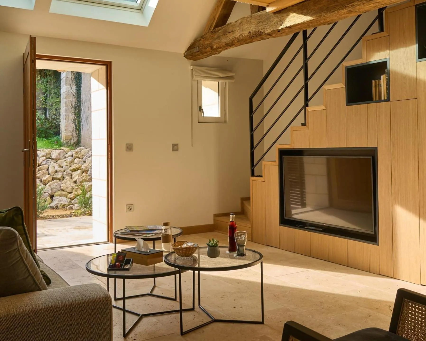 Living room in Domaine de la Commanderie de Ballan