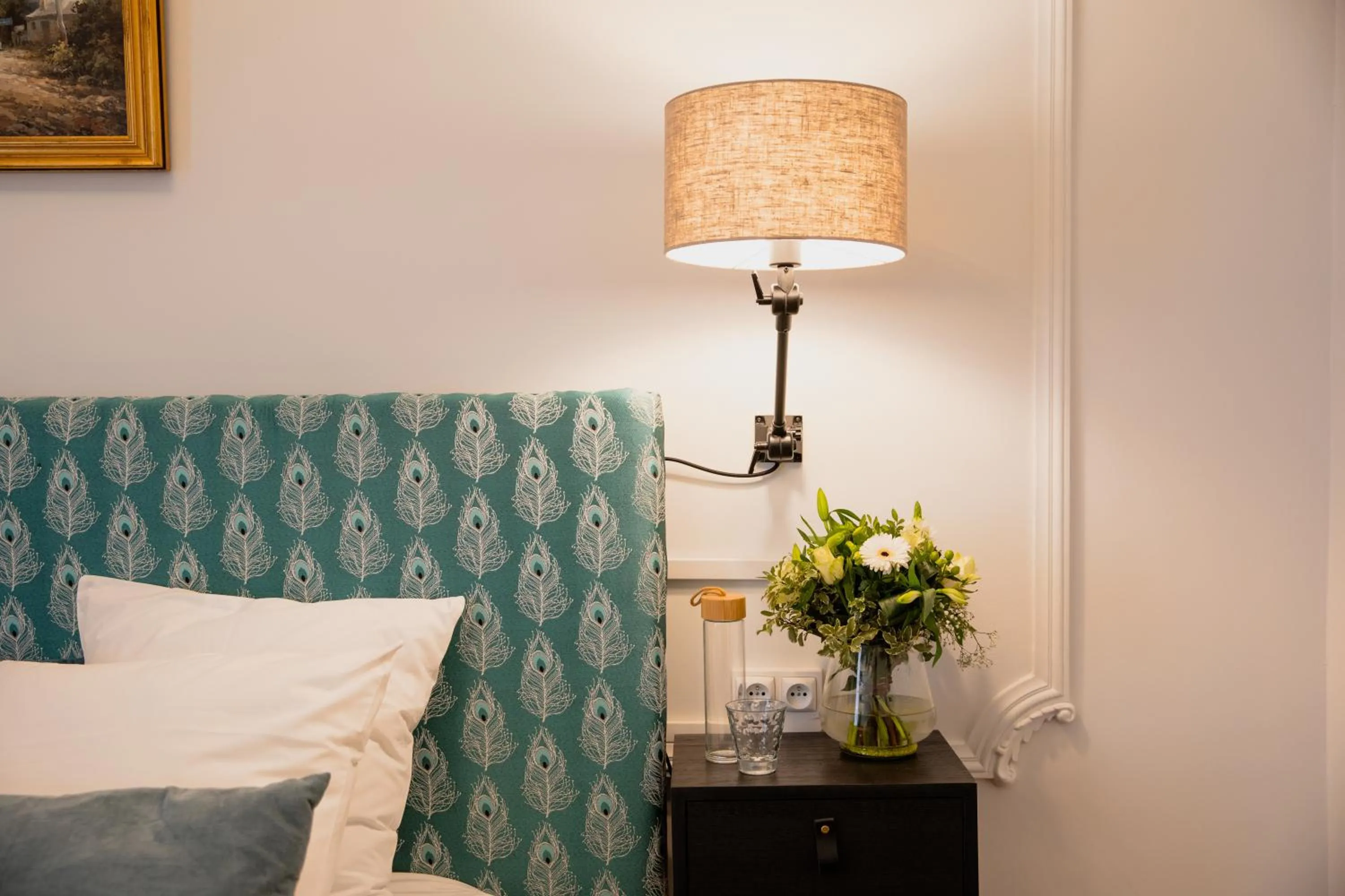 Bedroom, Bed in Domaine de la Commanderie de Ballan