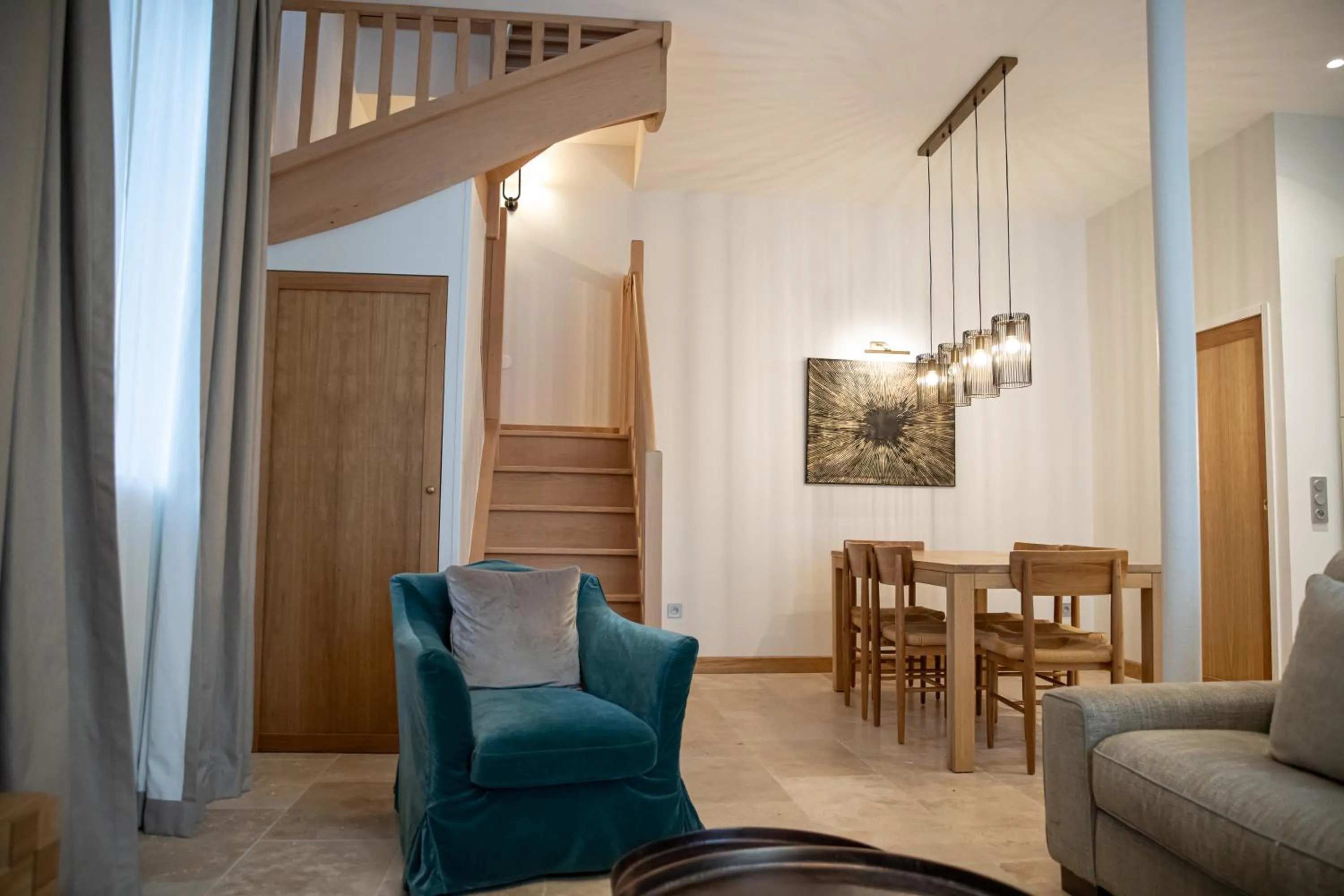 Living room in Domaine de la Commanderie de Ballan