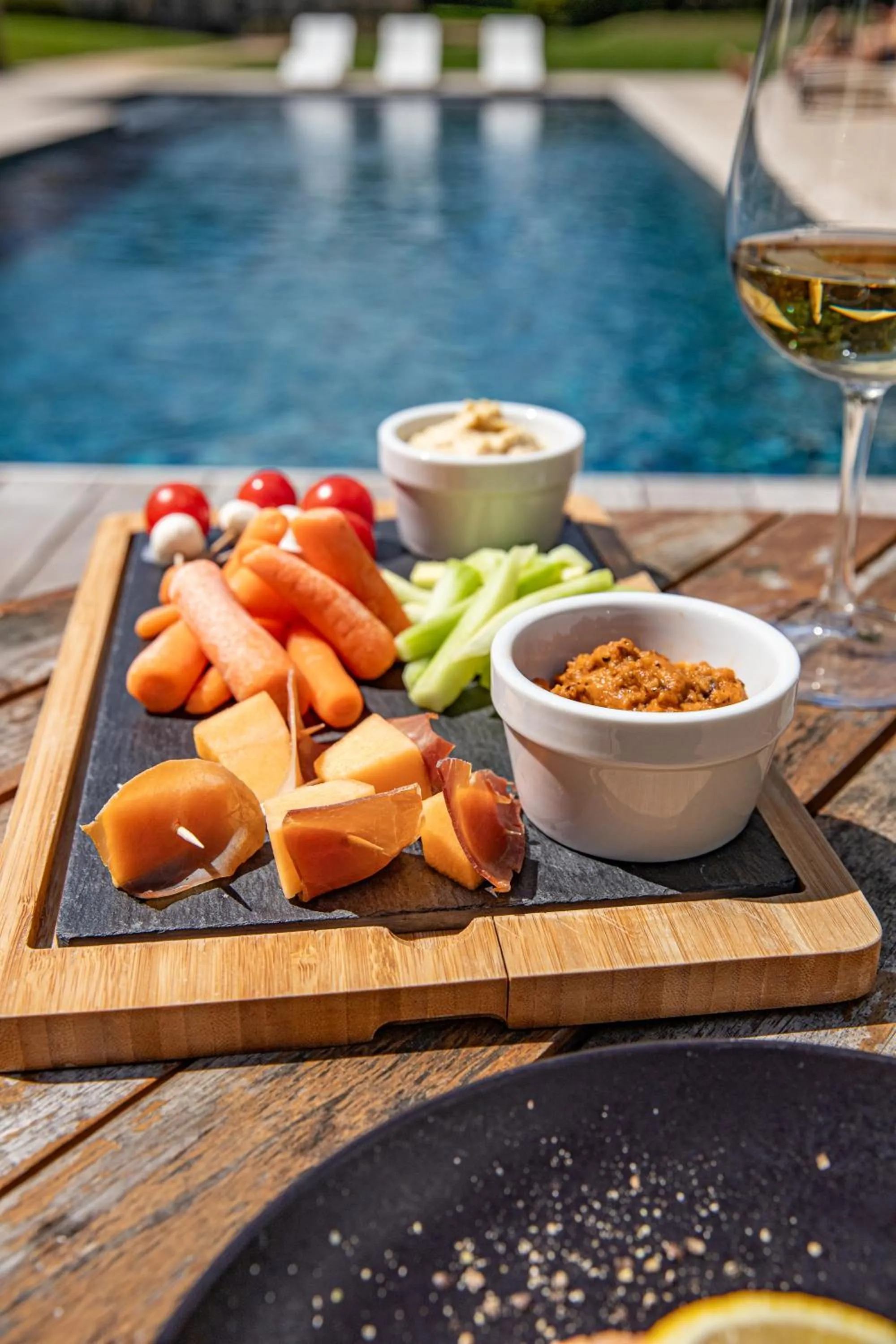 Meals in Domaine de la Commanderie de Ballan