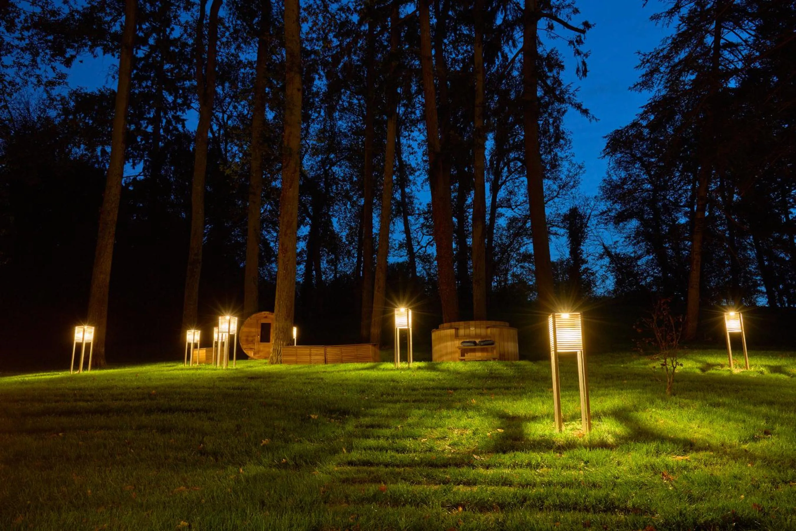 Sauna in Domaine de la Commanderie de Ballan