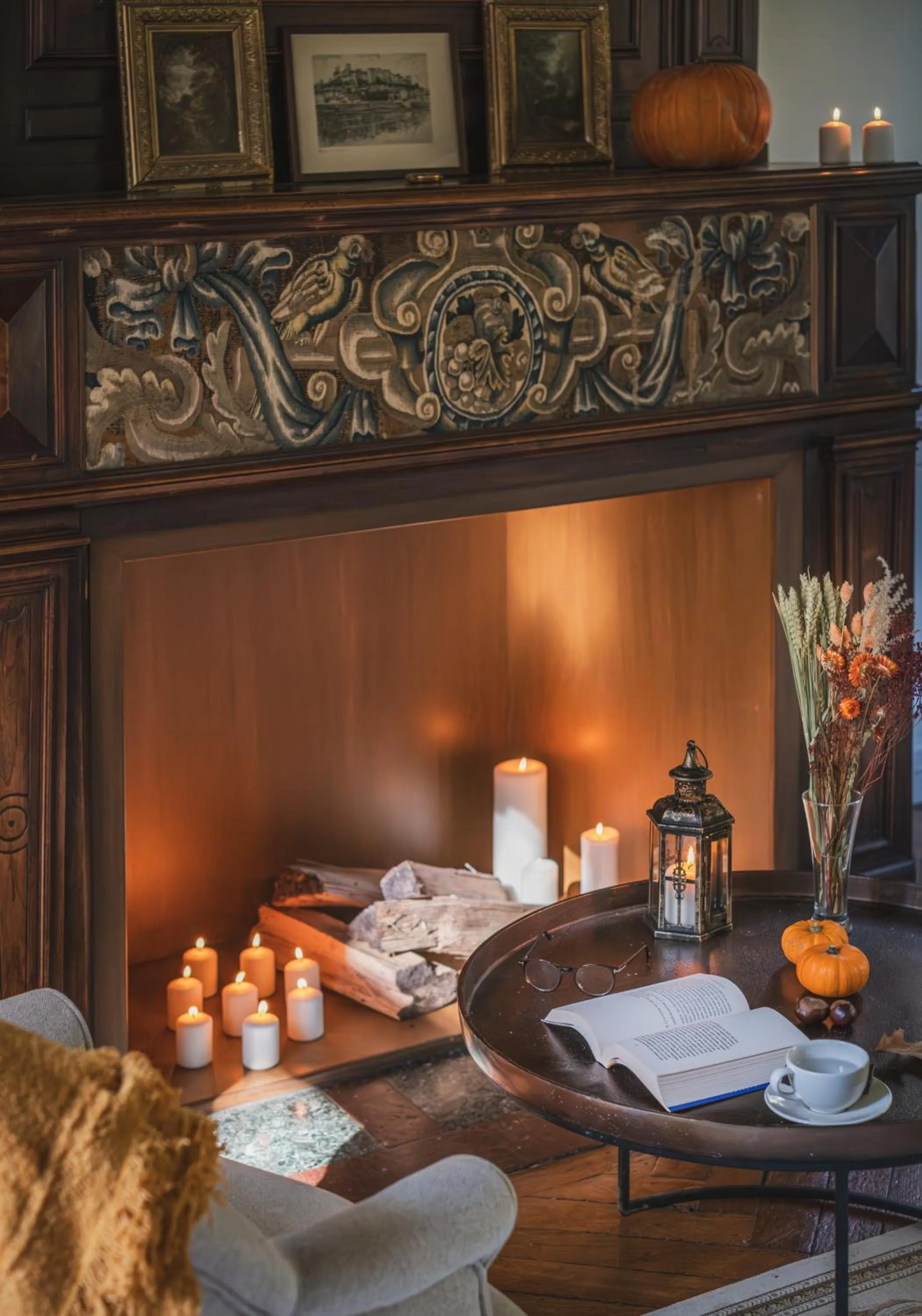 Living room in Domaine de la Commanderie de Ballan